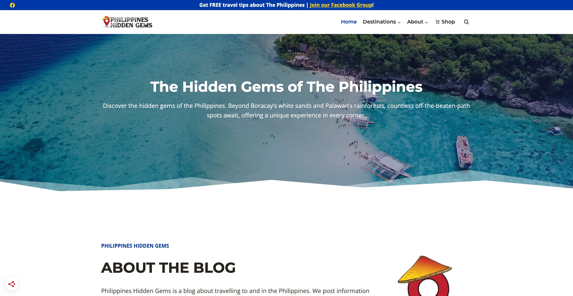 Philippineshiddengems location programmatic SEO template - 9380 monthly traffic