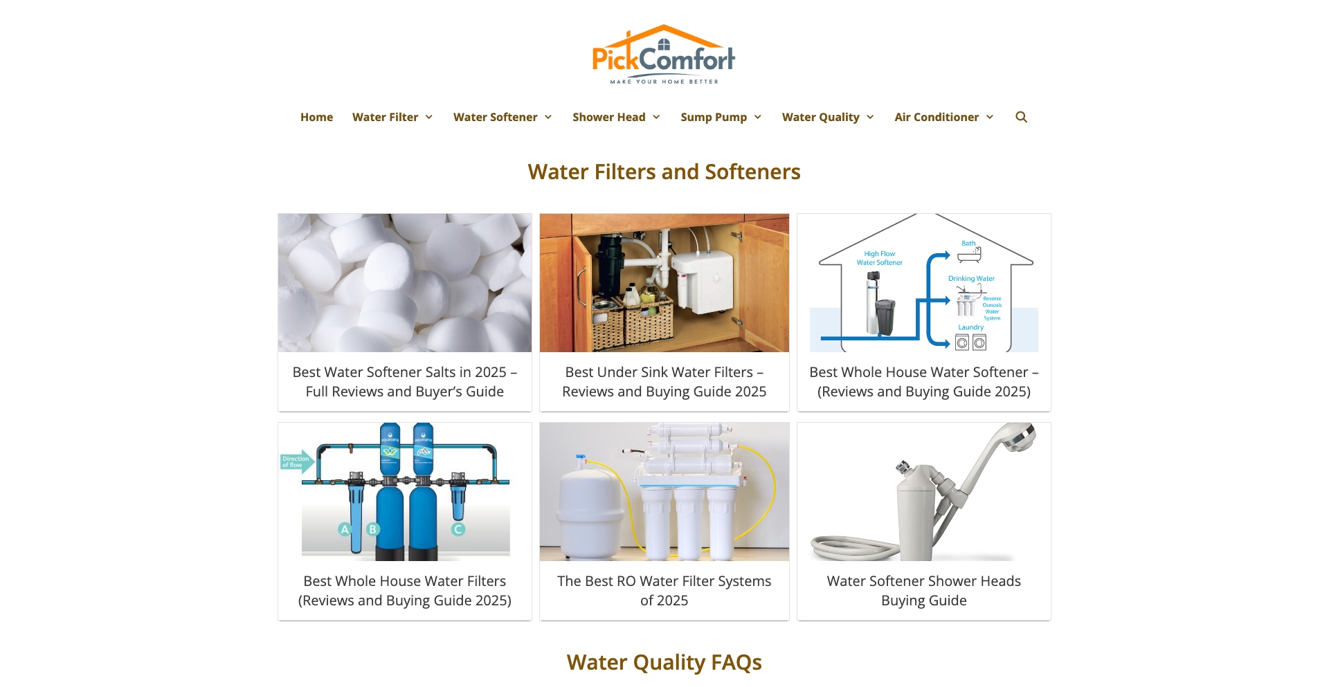 PickComfort brand-template programmatic SEO template - 0 monthly traffic