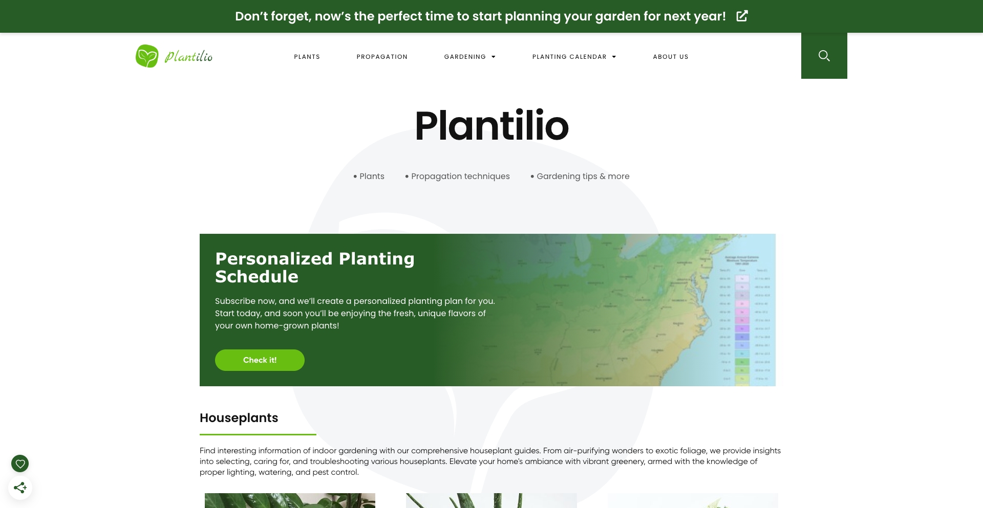 Plantilio entity-database programmatic SEO template - 0 monthly traffic