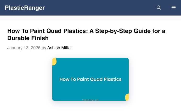 Plasticranger comparison programmatic SEO template - 245 monthly traffic