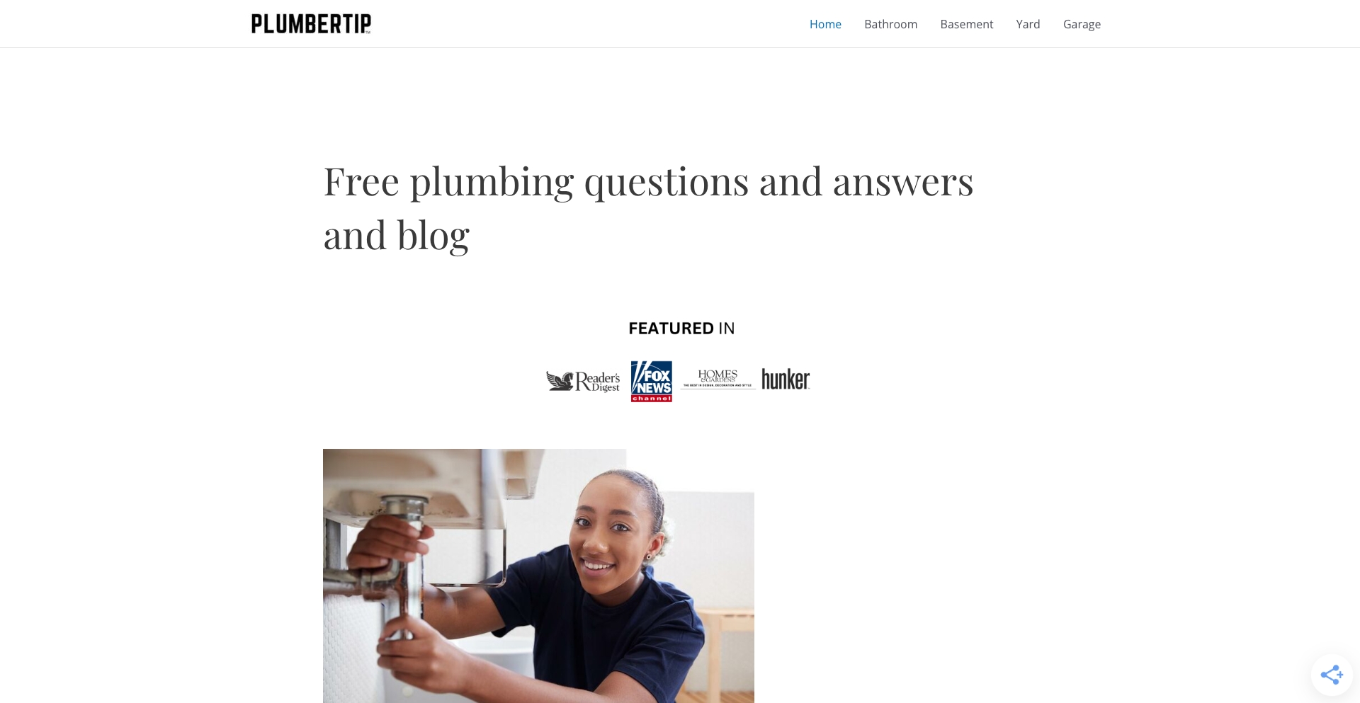 Plumbertipcom content programmatic SEO template - 0 monthly traffic