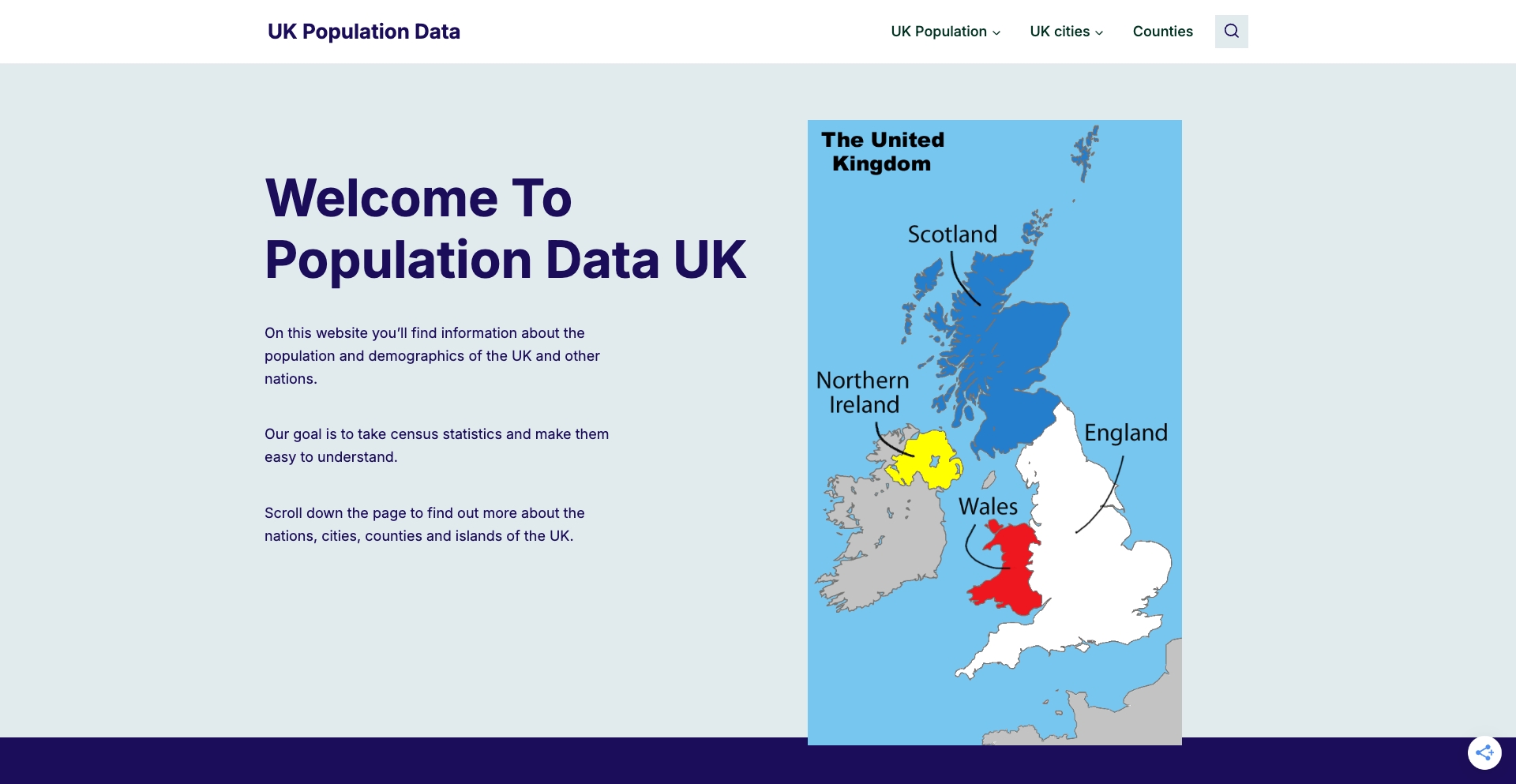 populationdata.org.uk location-data programmatic SEO template - 10K+ monthly traffic
