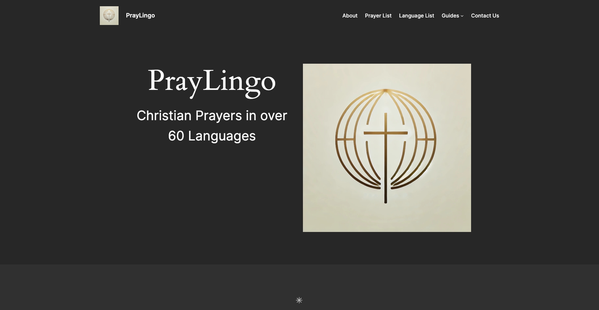 praylingo.com entity-database programmatic SEO template - 201 monthly traffic