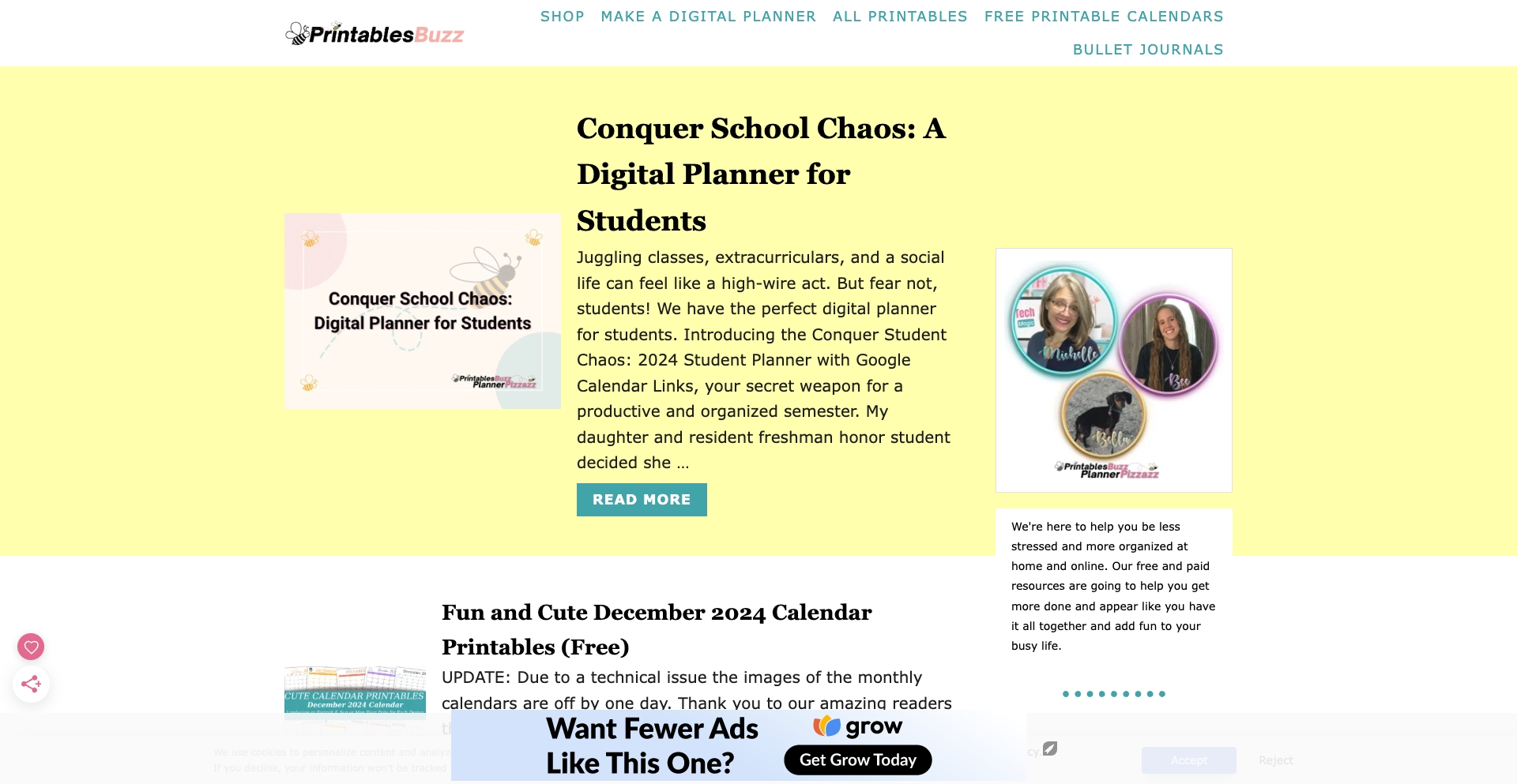 printablesbuzz.com location-data programmatic SEO template - 10K+ monthly traffic