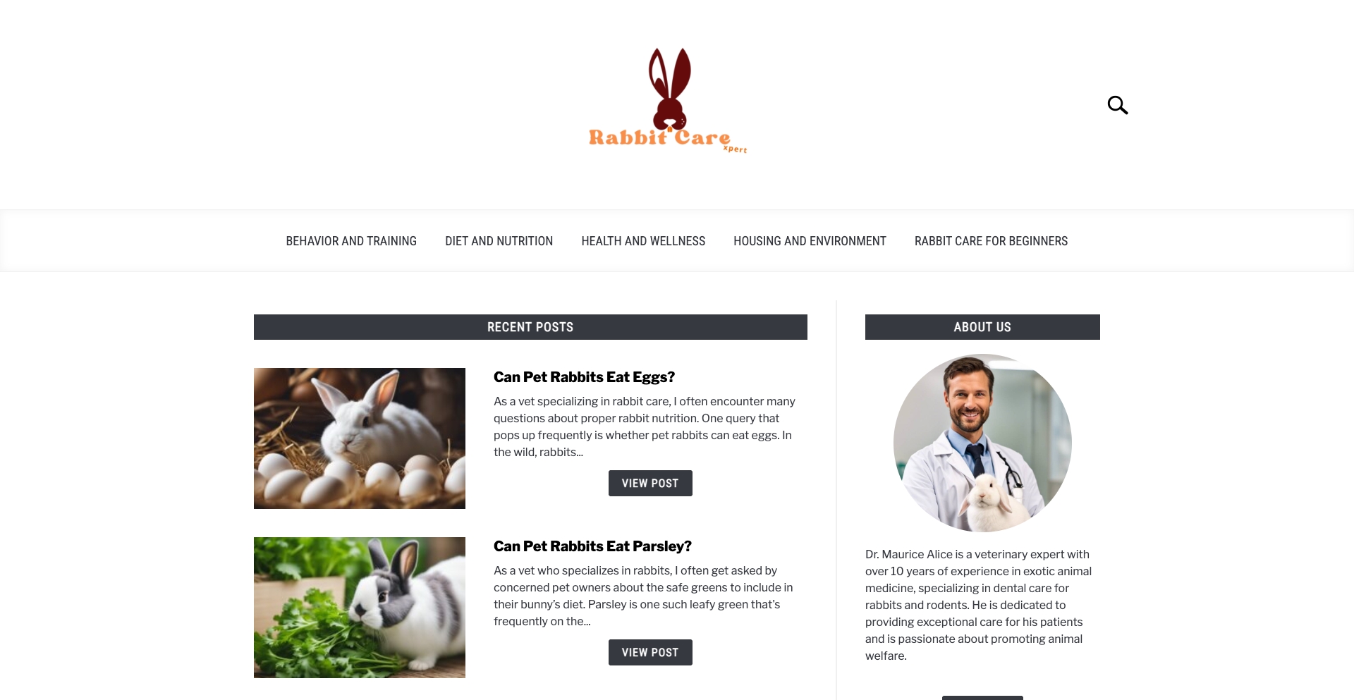 Home » Rabbitcareexpert.com recipe programmatic SEO template - 1 monthly traffic