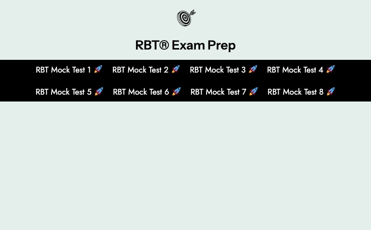 Rbtexamprep content programmatic SEO template - 64 monthly traffic