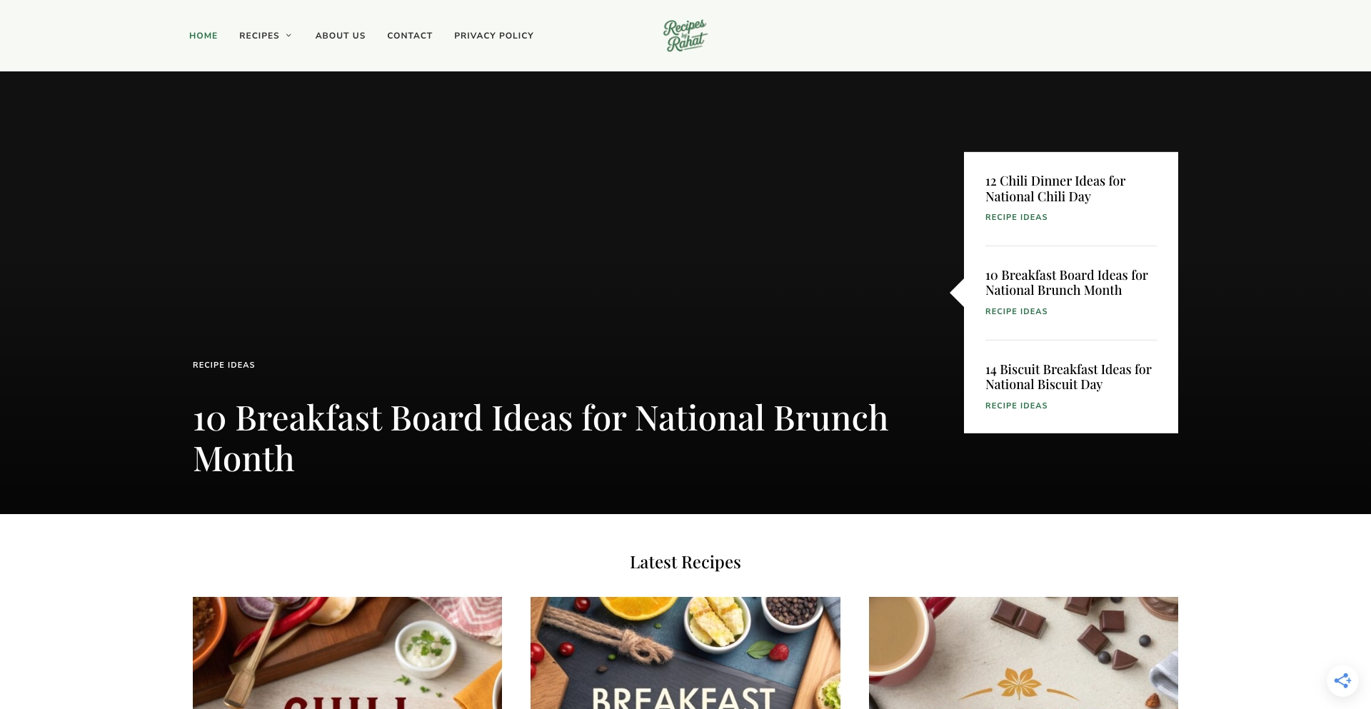 403 Forbidden recipe programmatic SEO template - 0 monthly traffic