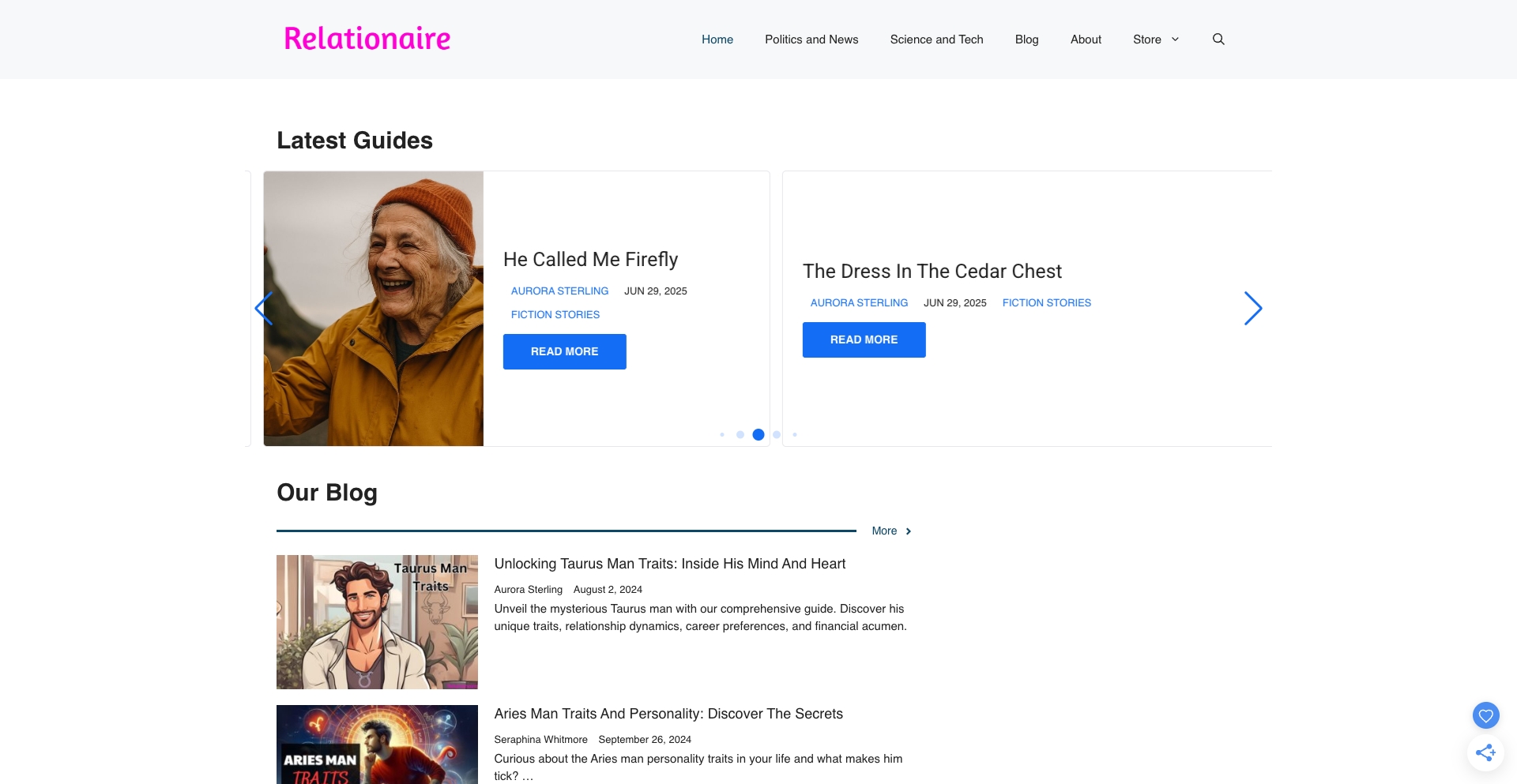 Relationaire zodiac-template programmatic SEO template - 0 monthly traffic