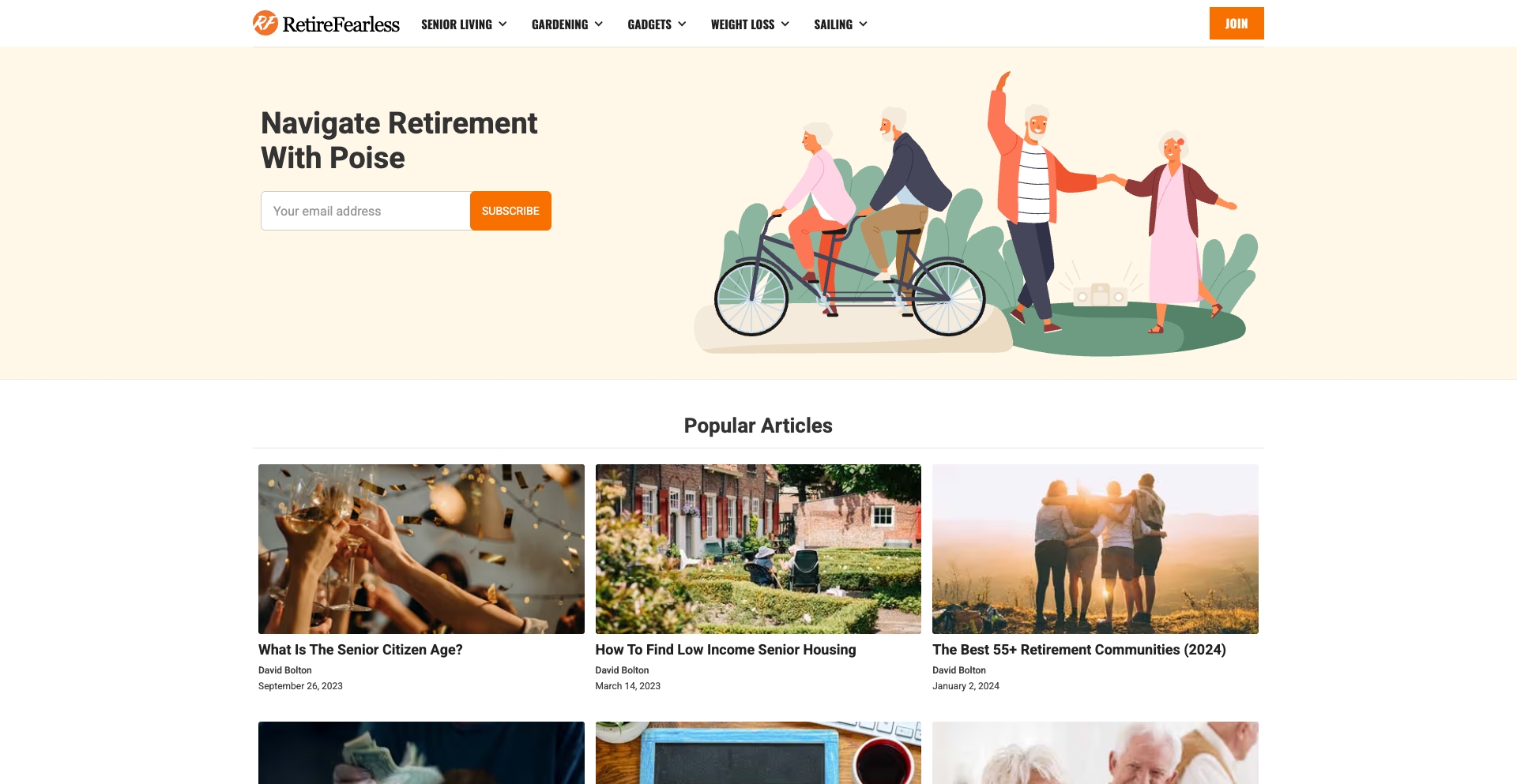 Retire Fearless qa-matrix programmatic SEO template - 0 monthly traffic