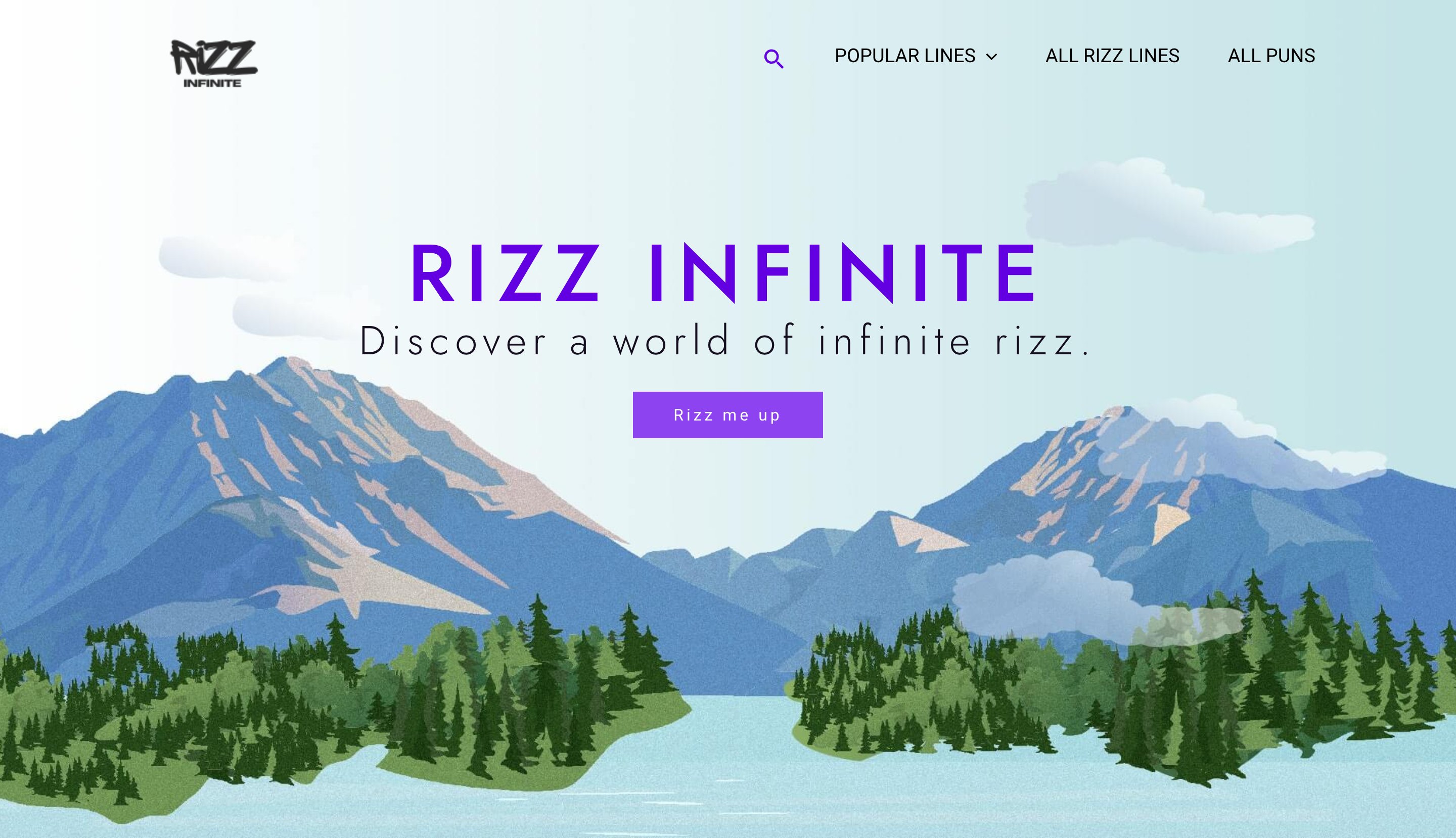 Rizzinfinite entity-database programmatic SEO template - 3441 monthly traffic
