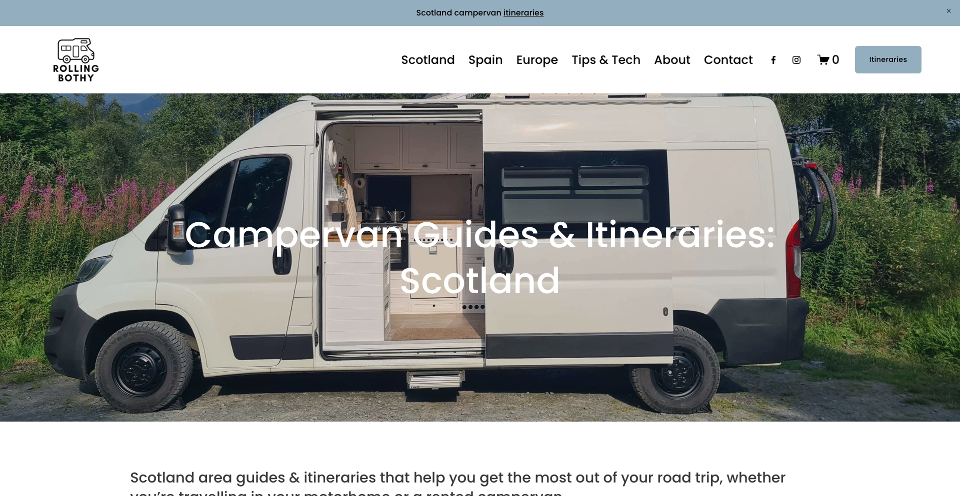 Rolling Bothy location-template programmatic SEO template - 734 monthly traffic