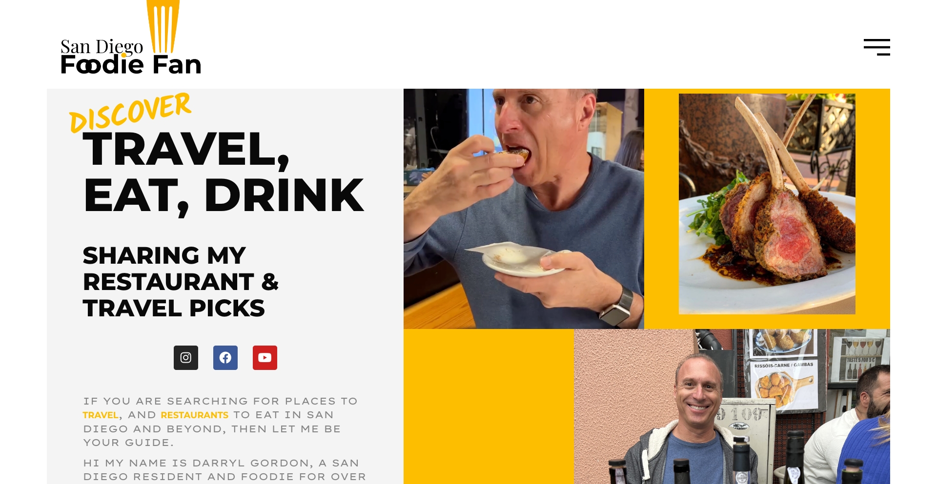 Best food and restaurants in San Diego | San Diego Foodie Fan entity-database programmatic SEO template - 32838 monthly traffic