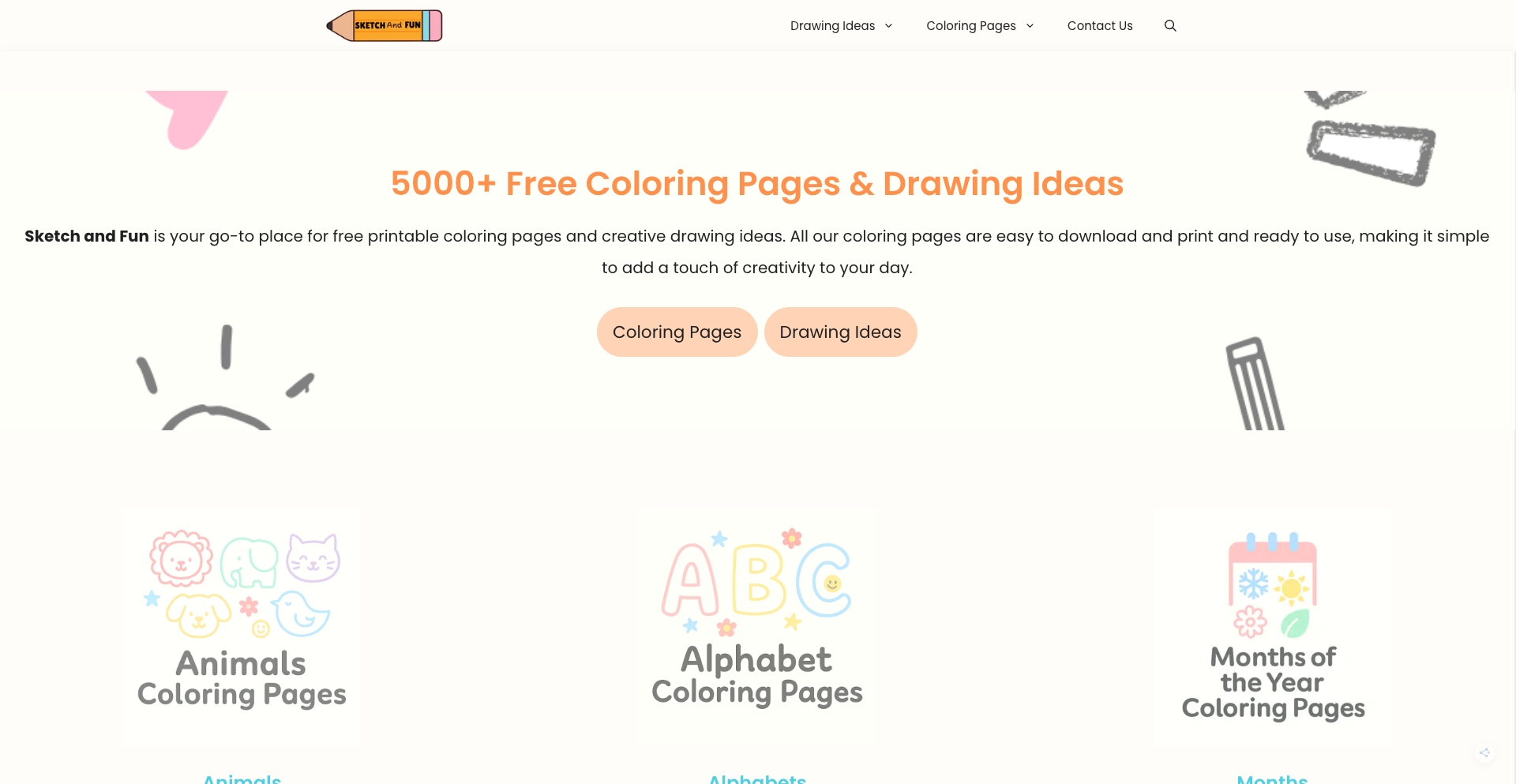 sketchandfun.com location-data programmatic SEO template - 10K+ monthly traffic