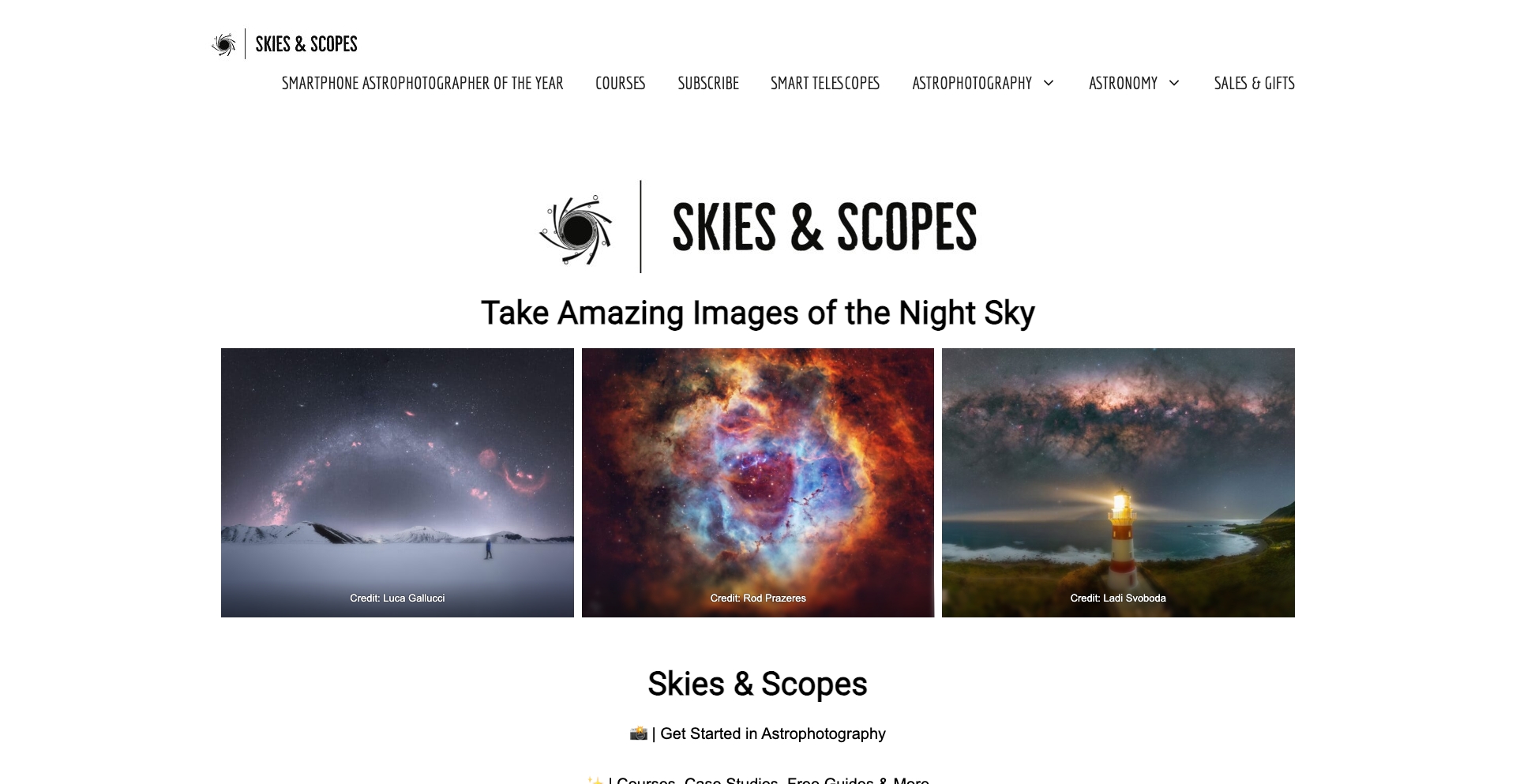 Skies And Scopes category-template programmatic SEO template - 1.9K monthly traffic