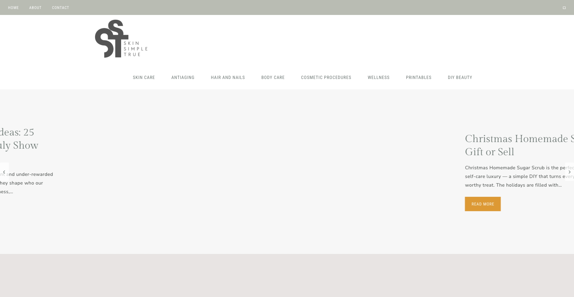 Skin Care & Wellness Blog comparison programmatic SEO template - 0 monthly traffic