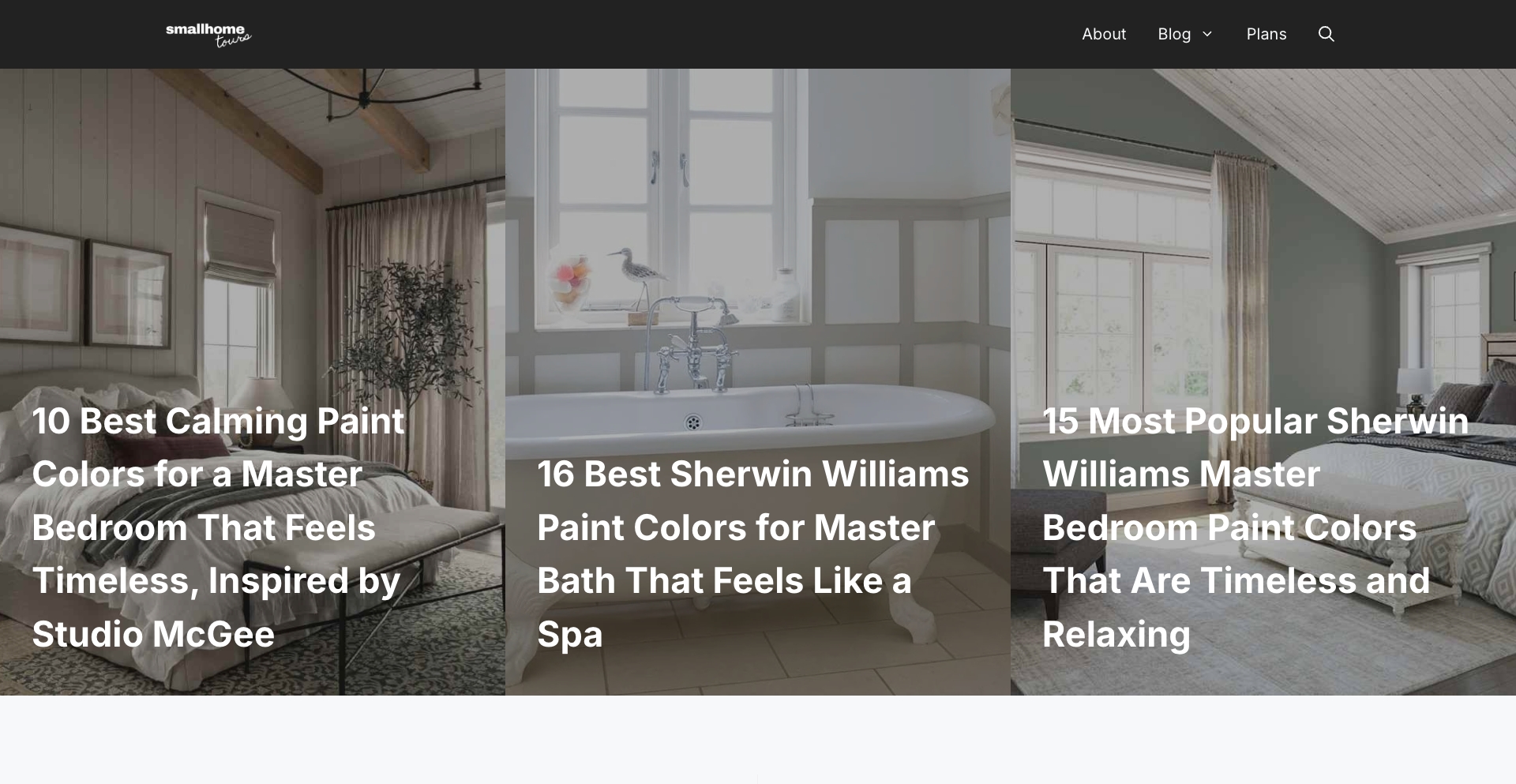 Smallhometours content programmatic SEO template - 0 monthly traffic