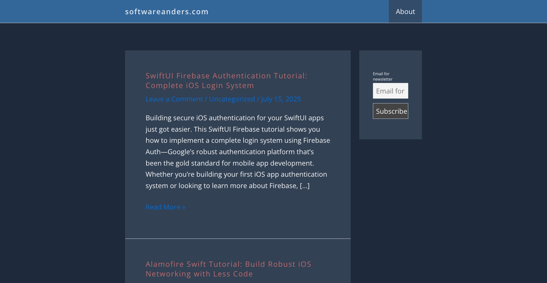 Software Anders tutorial-template programmatic SEO template - 0 monthly traffic