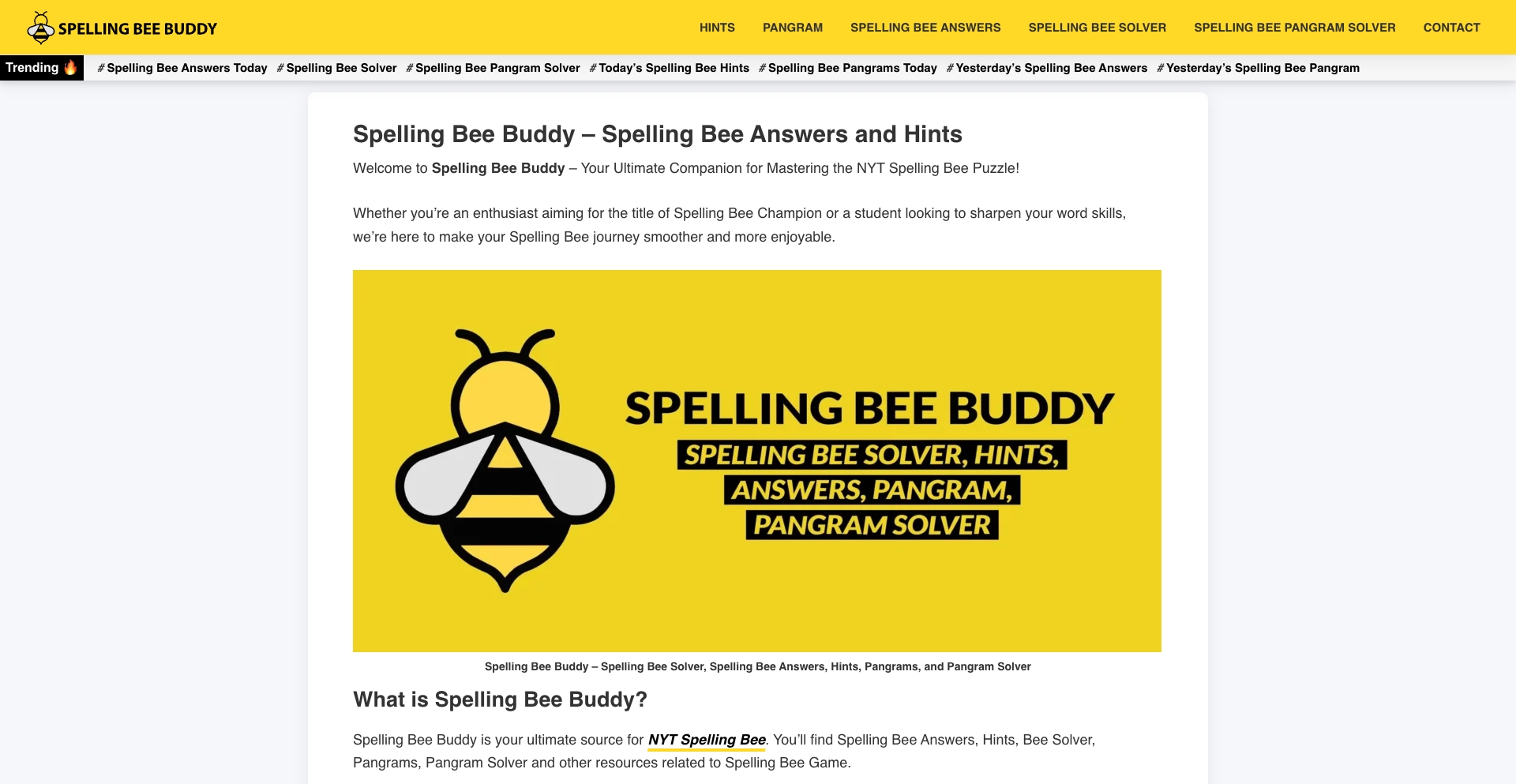 spellingbeebuddy.com location-data programmatic SEO template - 10K+ monthly traffic