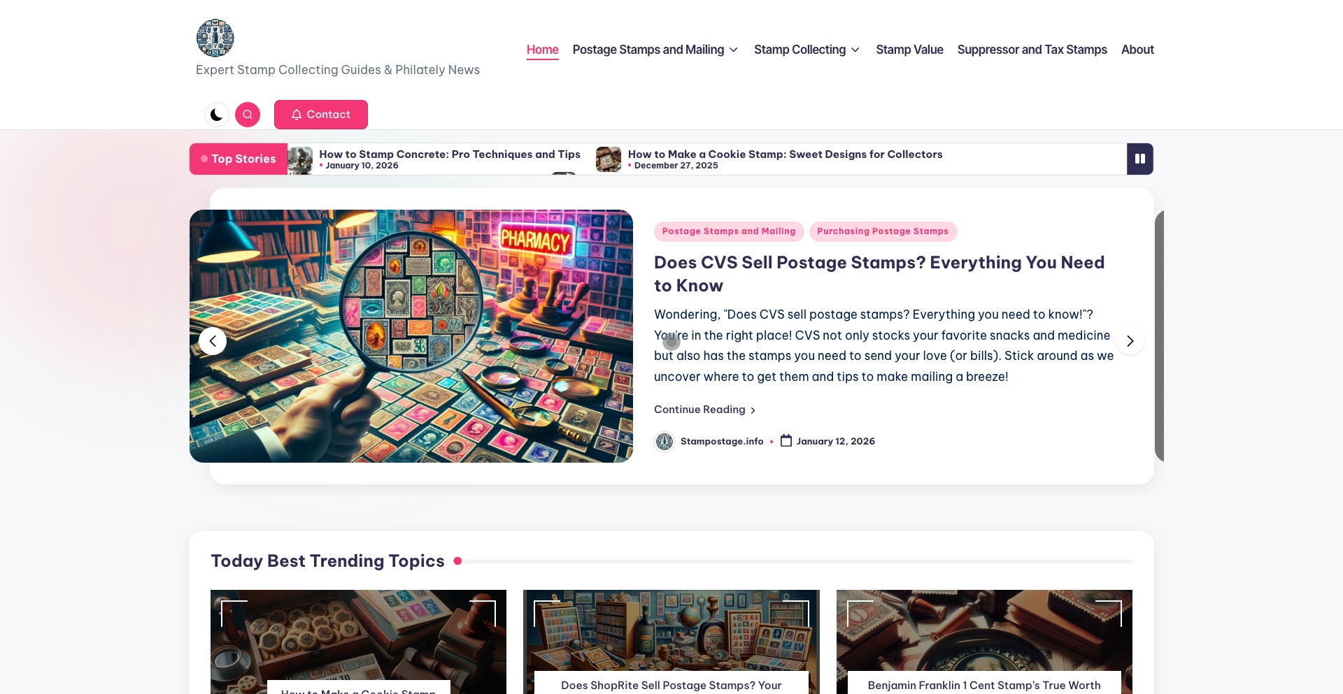 stampostage.info location-data programmatic SEO template - 10K+ monthly traffic