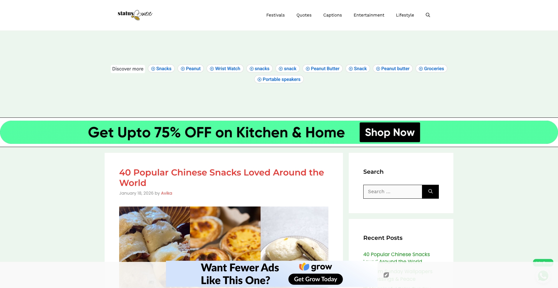 statusbuzz.in location-data programmatic SEO template - 10K+ monthly traffic