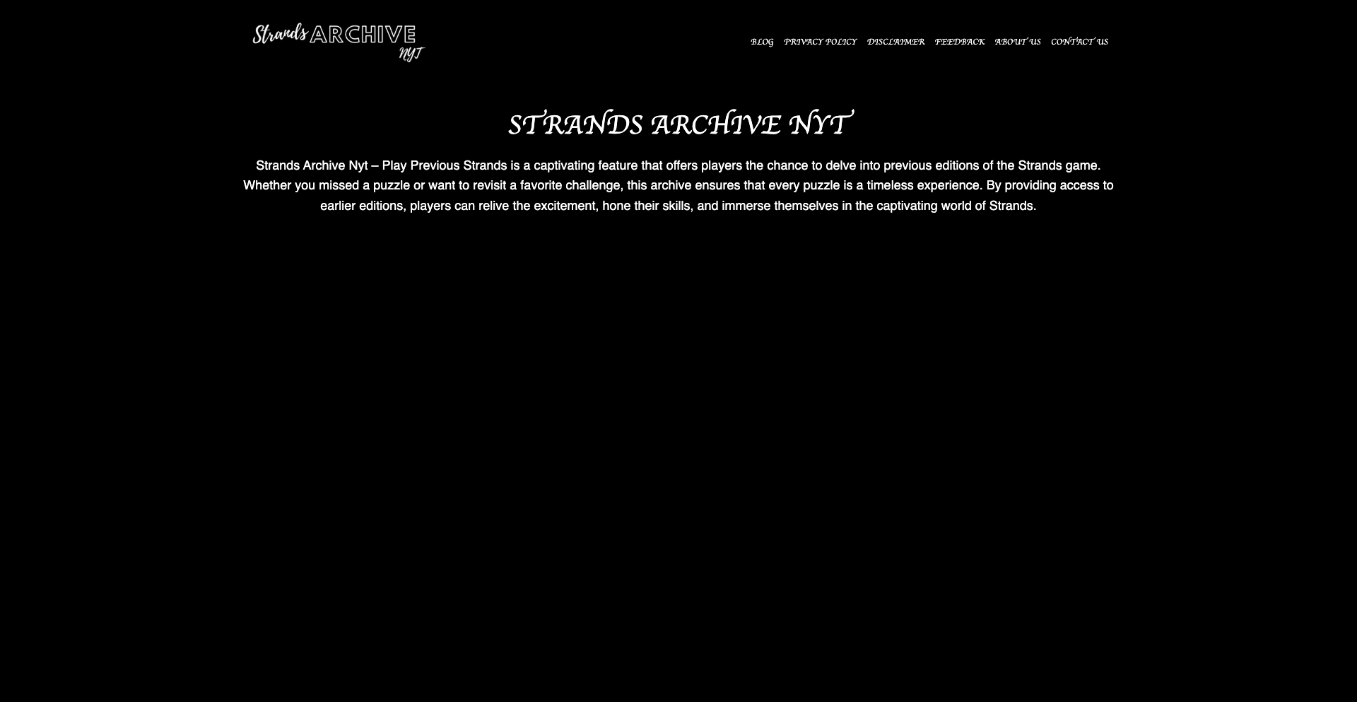 strandsarchivenyt.com location-data programmatic SEO template - 10K+ monthly traffic