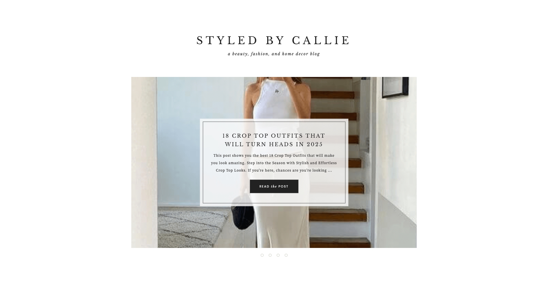 Styledbycallie content programmatic SEO template - 241 monthly traffic
