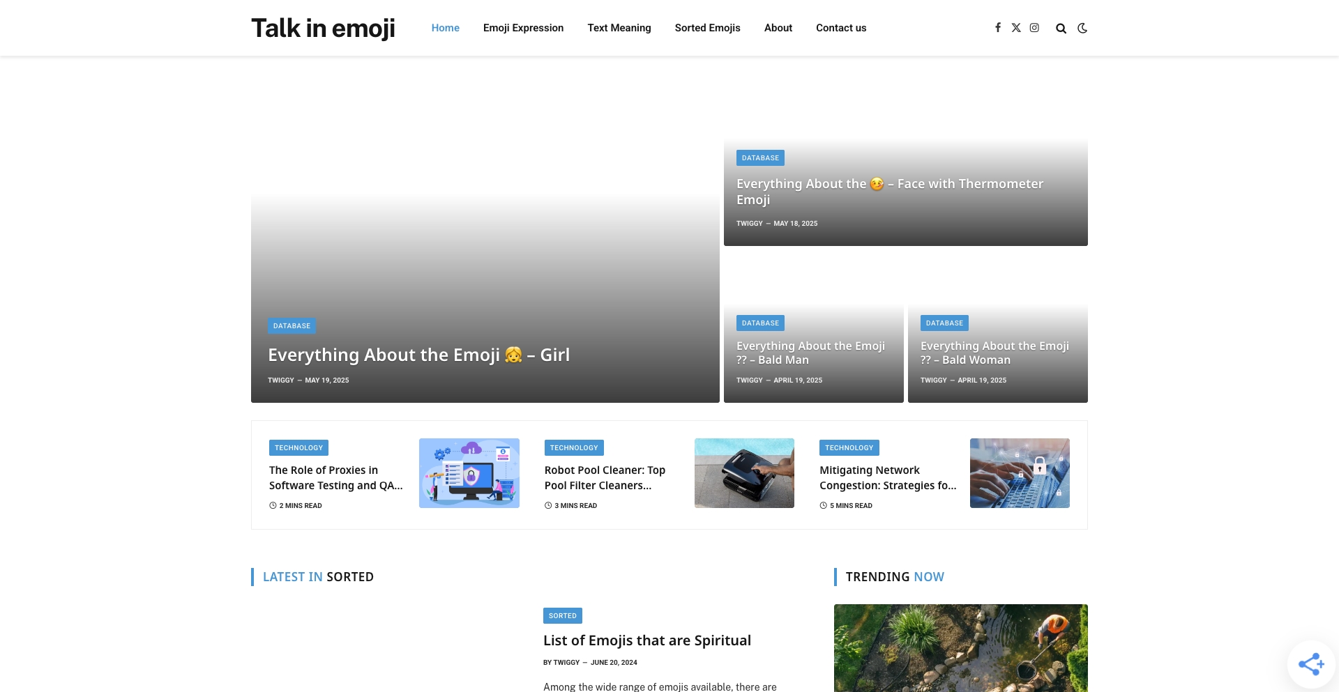 Talkinemoji content programmatic SEO template - 180 monthly traffic