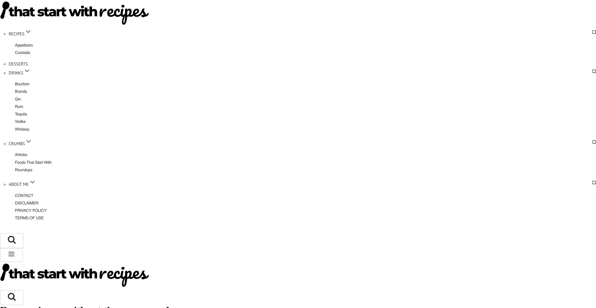 That Start With Recipes – Food Lists & Recipes recipe programmatic SEO template - 29782 monthly traffic