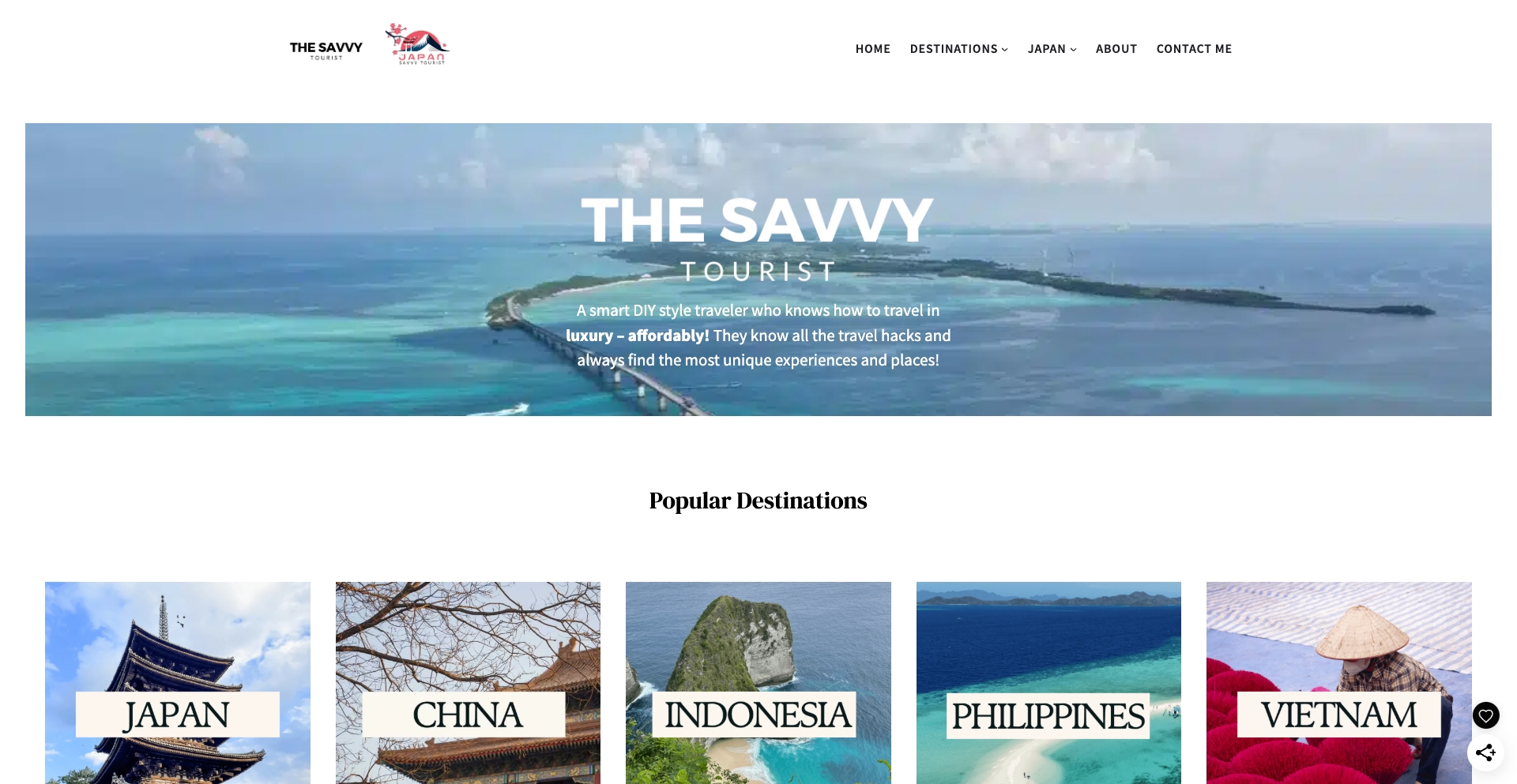The Savvy Tourist location-template programmatic SEO template - 117 monthly traffic