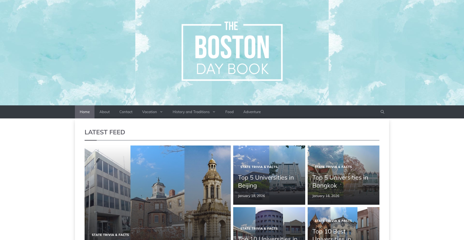 The Boston Day Book city-template programmatic SEO template - 0 monthly traffic