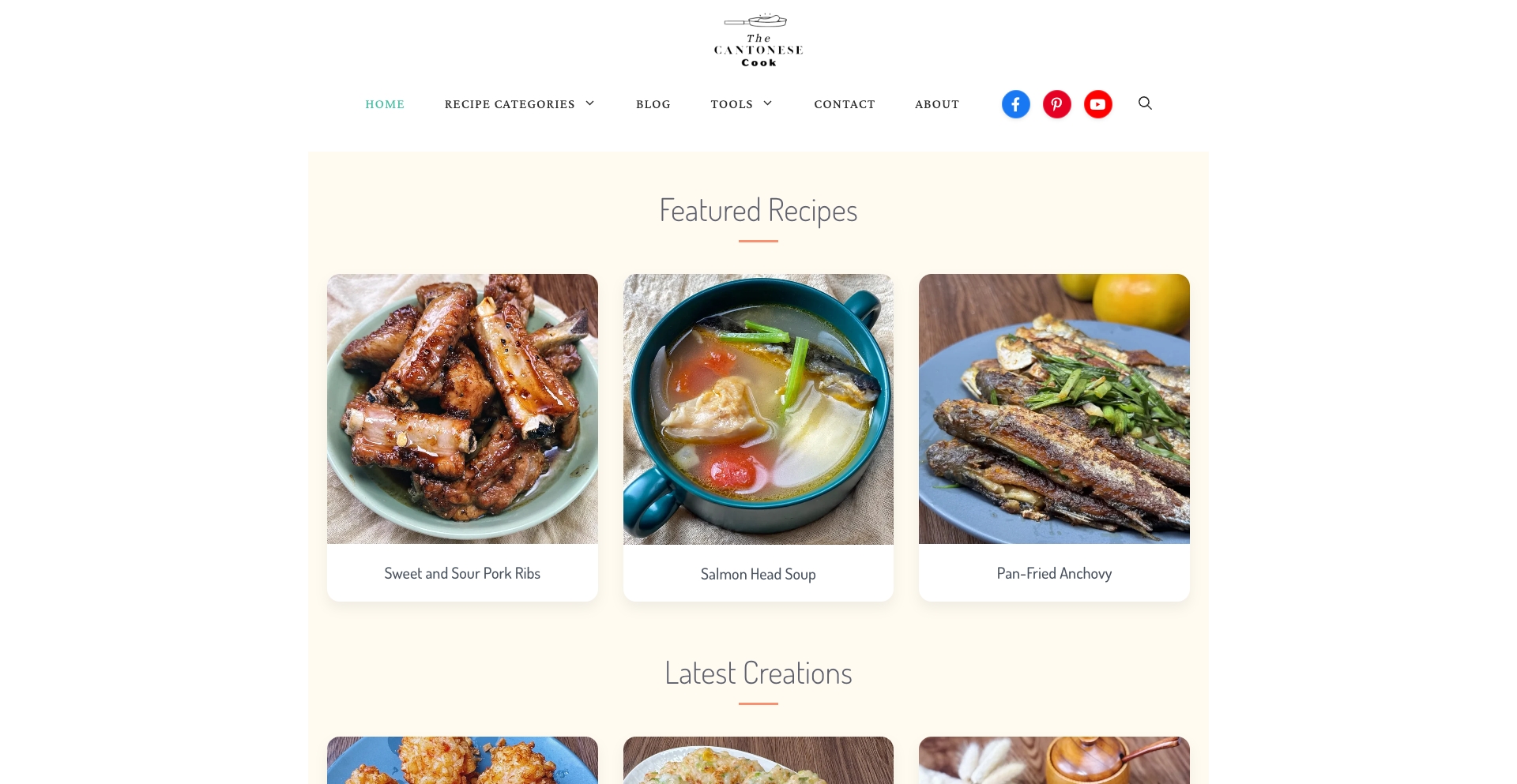 The Cantonese Cook | Authentic Guangdong Recipes & Tips recipe programmatic SEO template - 2691 monthly traffic