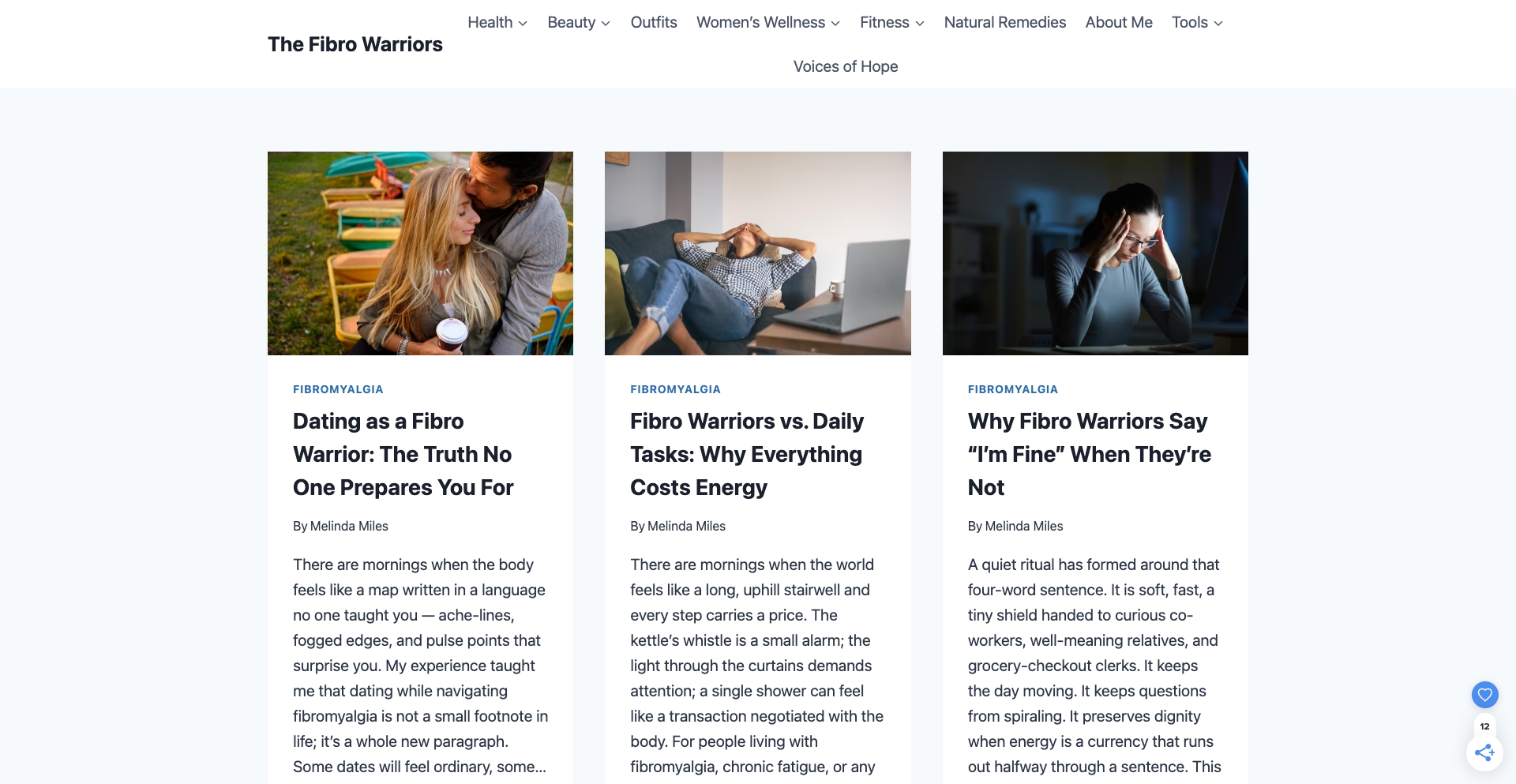 Thefibrowarriors content programmatic SEO template - 0 monthly traffic