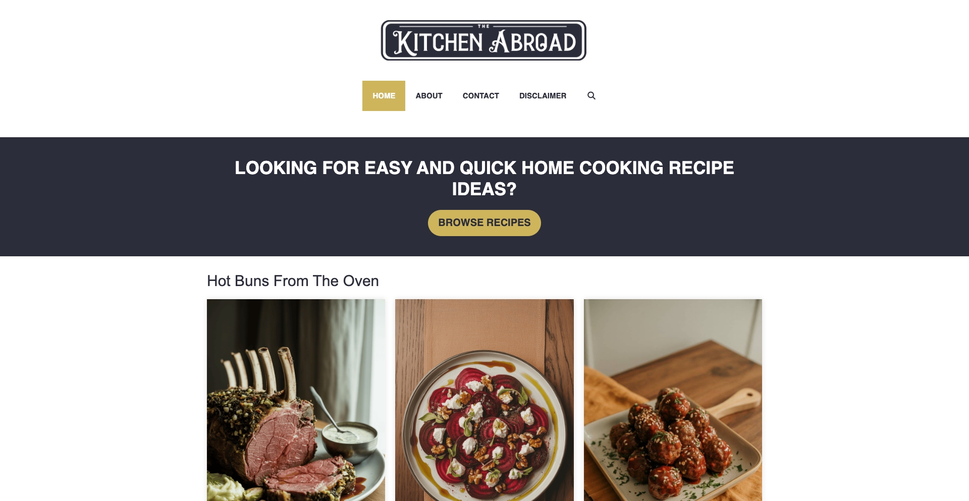 HOME recipe programmatic SEO template - 81 monthly traffic