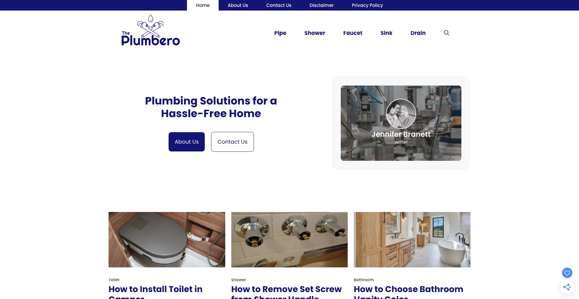 The Plumbero category-taxonomy programmatic SEO template - 0 monthly traffic
