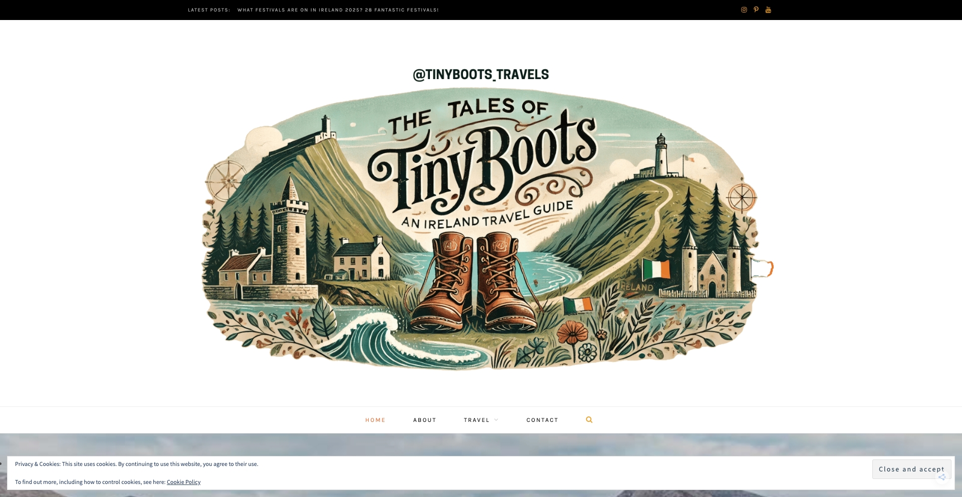 Tinyboots Travels Guides location-data programmatic SEO template - 3231 monthly traffic