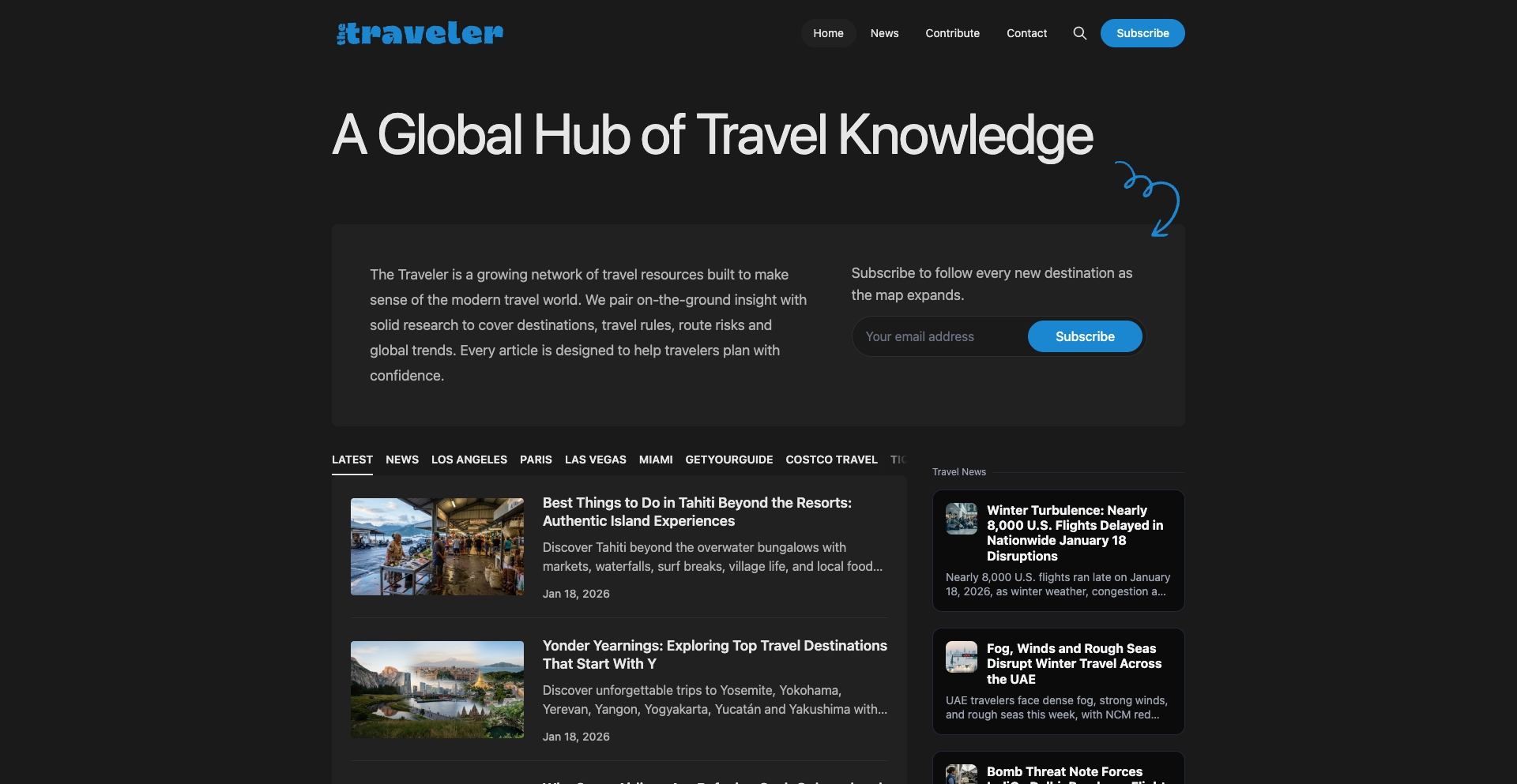 The Traveler BG location-taxonomy programmatic SEO template - 1.5K monthly traffic