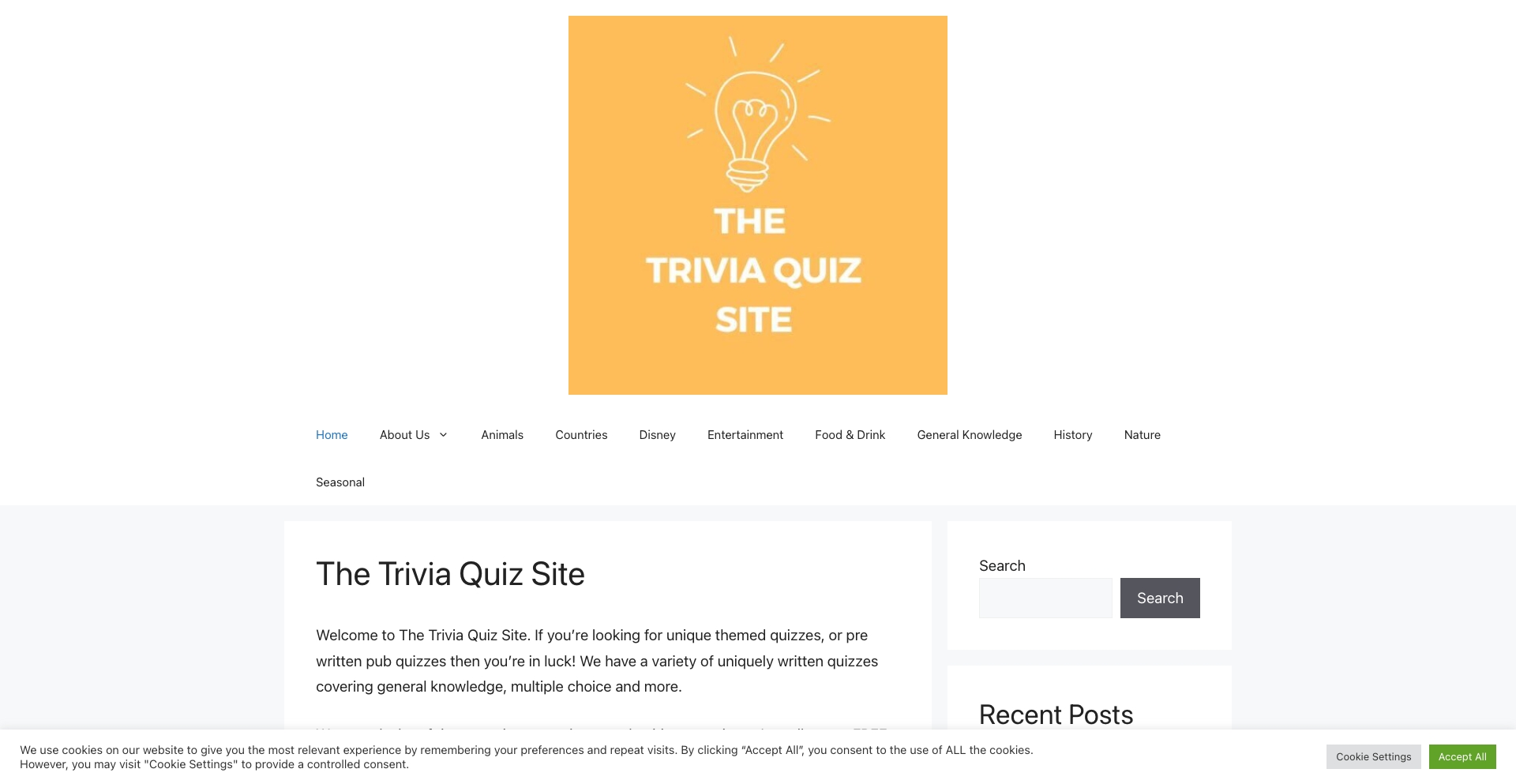 Thetriviaquizsite content programmatic SEO template - 14 monthly traffic