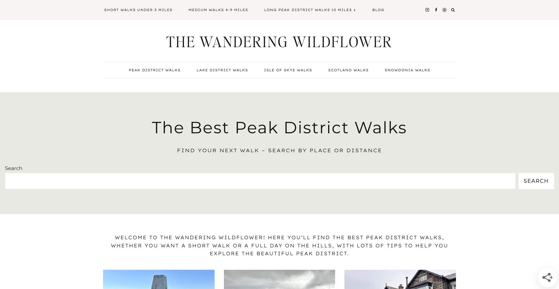 Thewanderingwildflower content programmatic SEO template - 0 monthly traffic