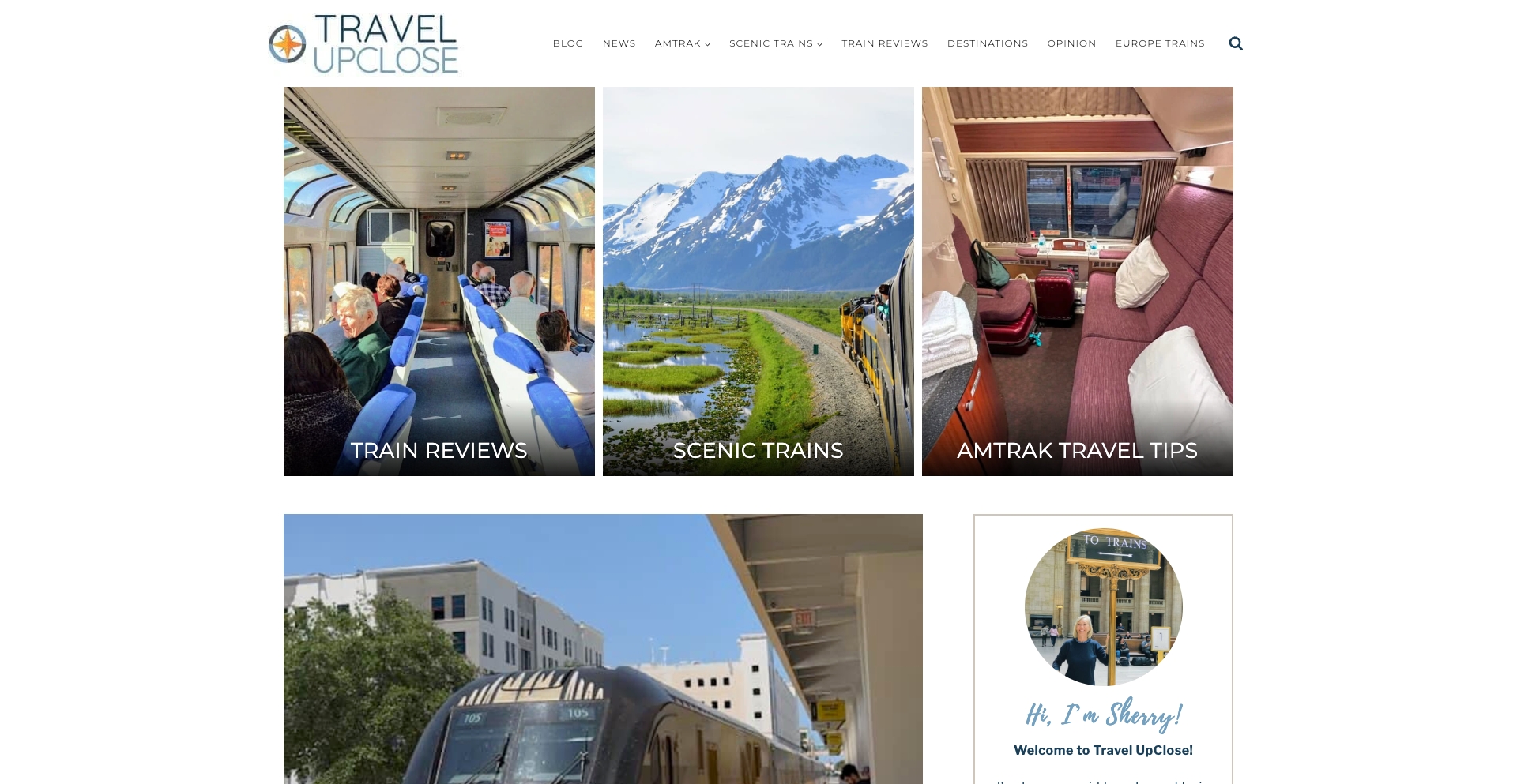 Amtrak and Train Travel Guide template programmatic SEO template - 122 monthly traffic