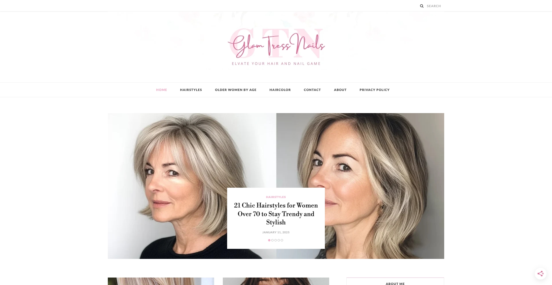 Tress Nails age-color programmatic SEO template - 0 monthly traffic