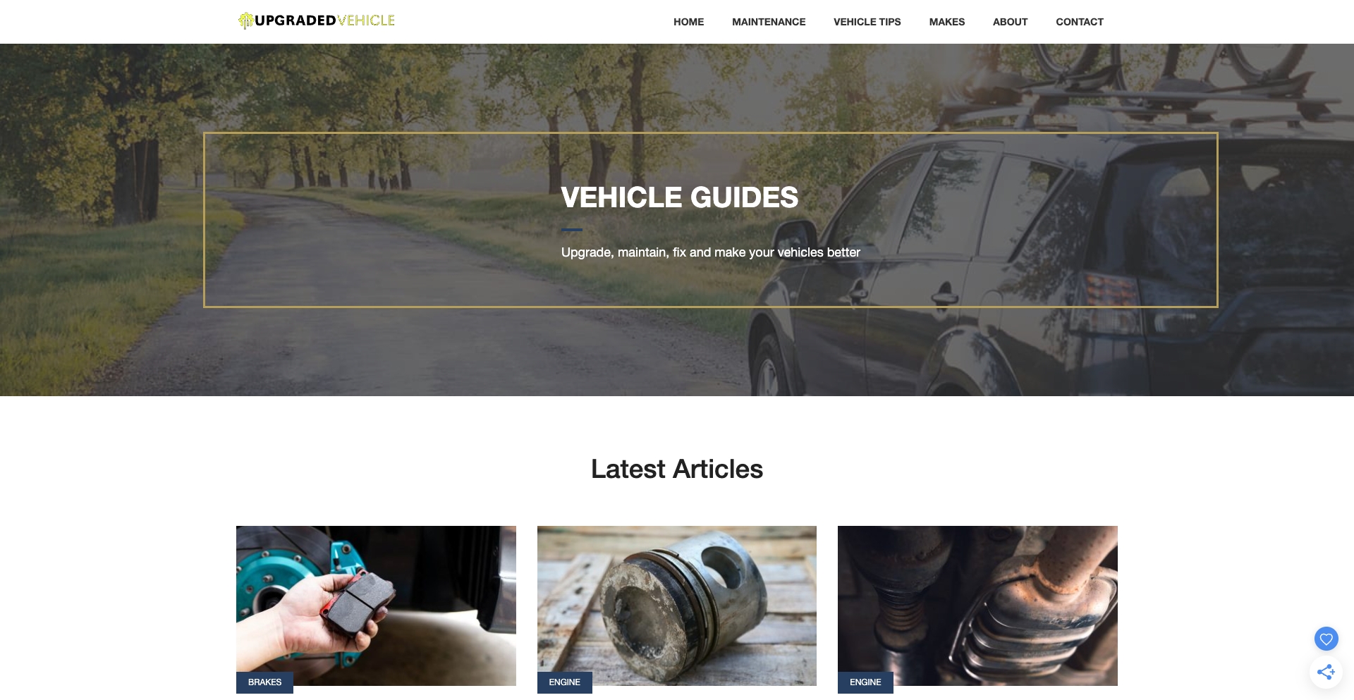 Upgraded Vehicle calculator-tool programmatic SEO template - 0 monthly traffic