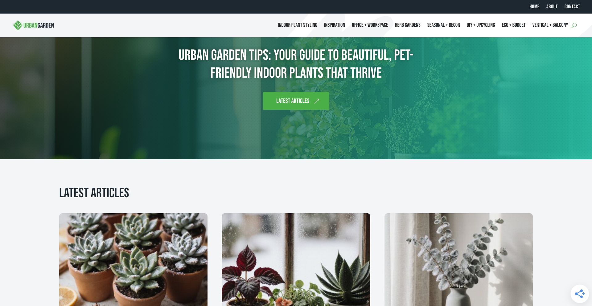 urbangardentips.com location-data programmatic SEO template - 10K+ monthly traffic