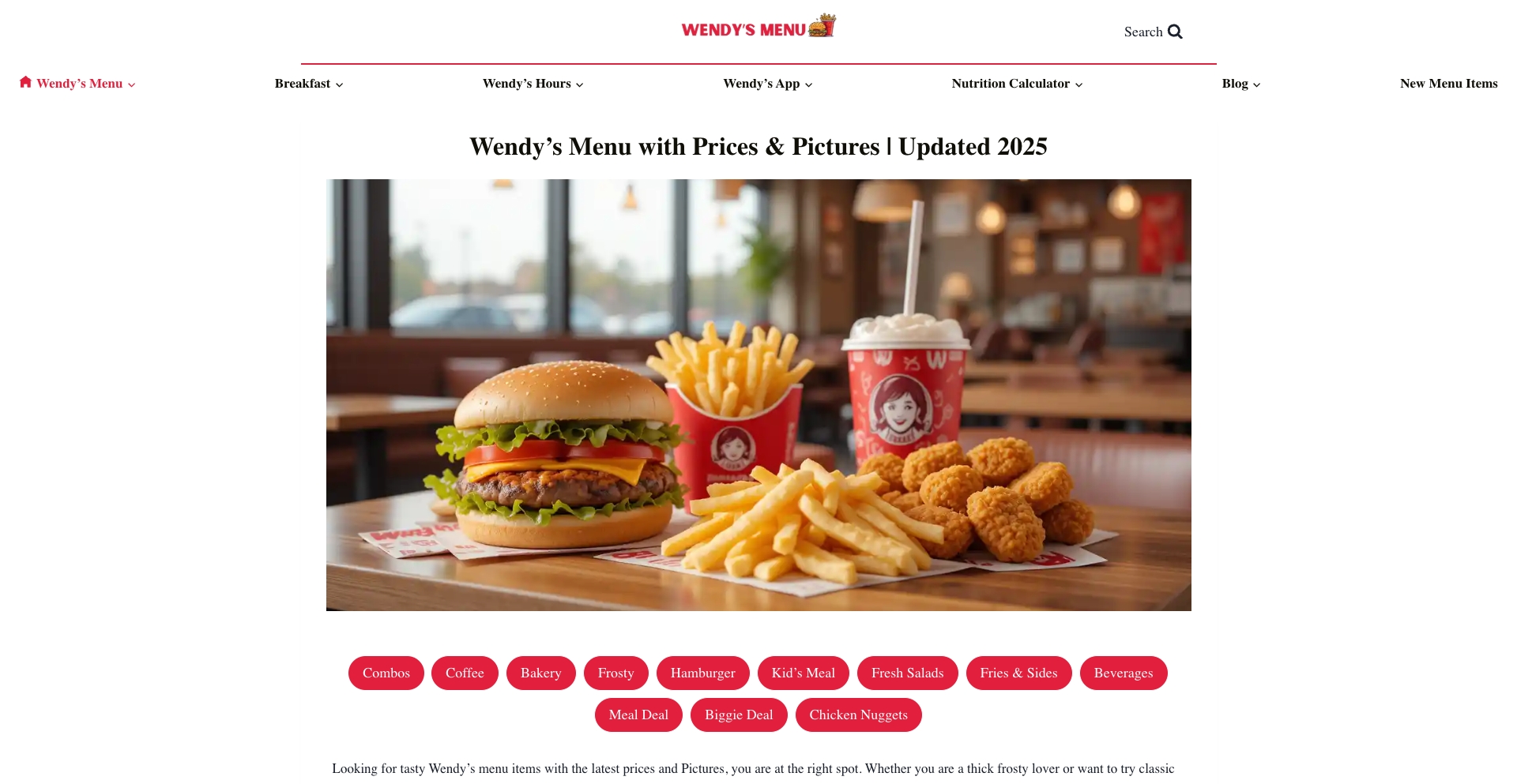 Wendymenu content programmatic SEO template - 13 monthly traffic