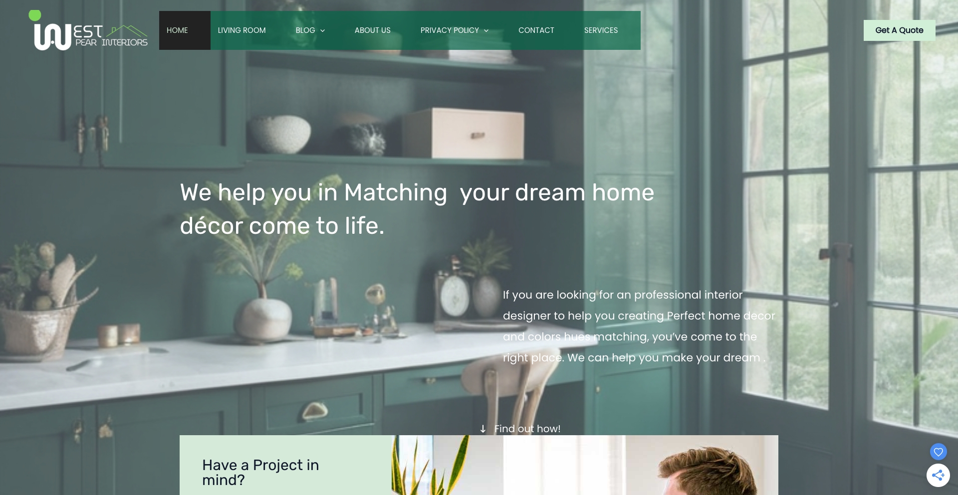 West Pear Interiors category-matrix programmatic SEO template - 0 monthly traffic