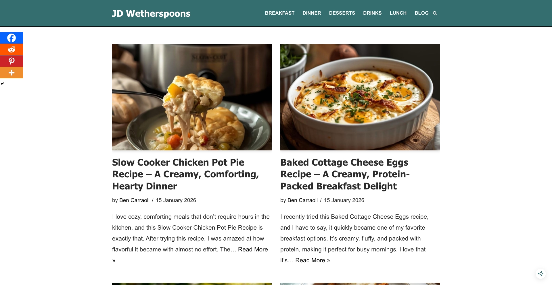 Wetherspoons Menu recipe-template programmatic SEO template - 50 monthly traffic