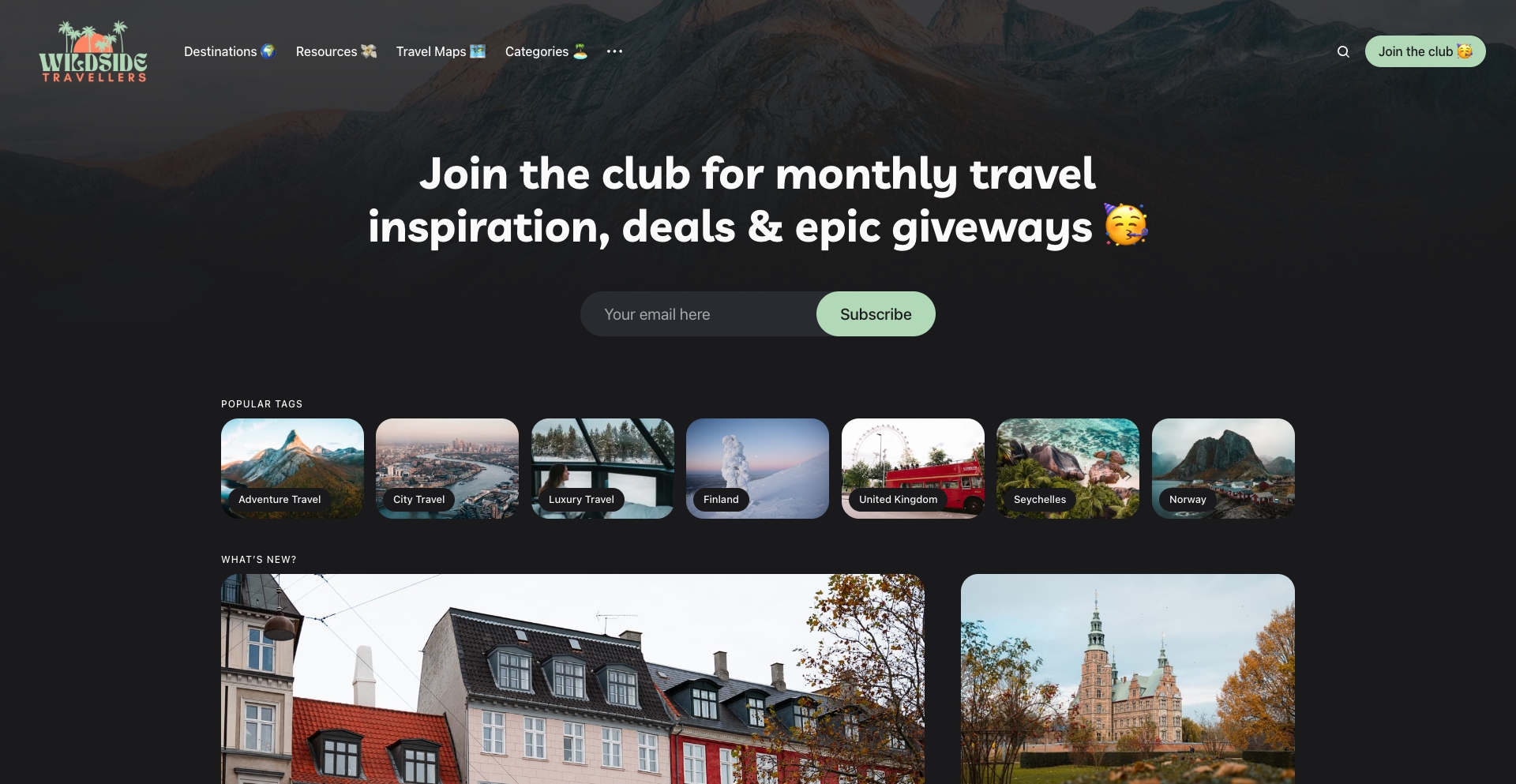 Wildsidetravellers content programmatic SEO template - 4K monthly traffic