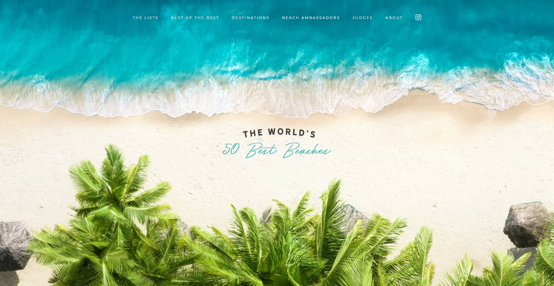 The World's 50 Best Beaches, 2025 entity-database programmatic SEO template - 35933 monthly traffic