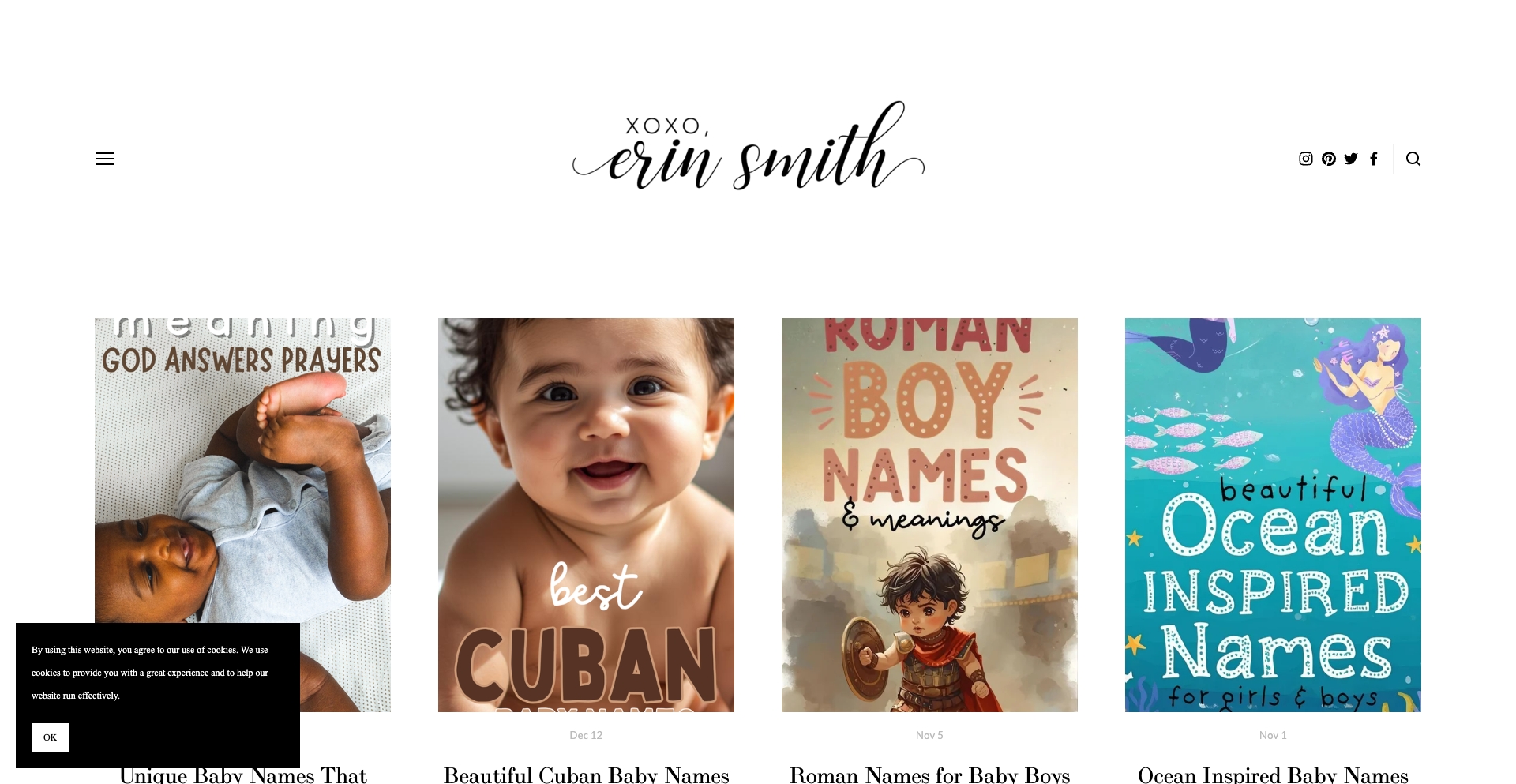 xoxoerinsmith.com entity-database programmatic SEO template - 304 monthly traffic