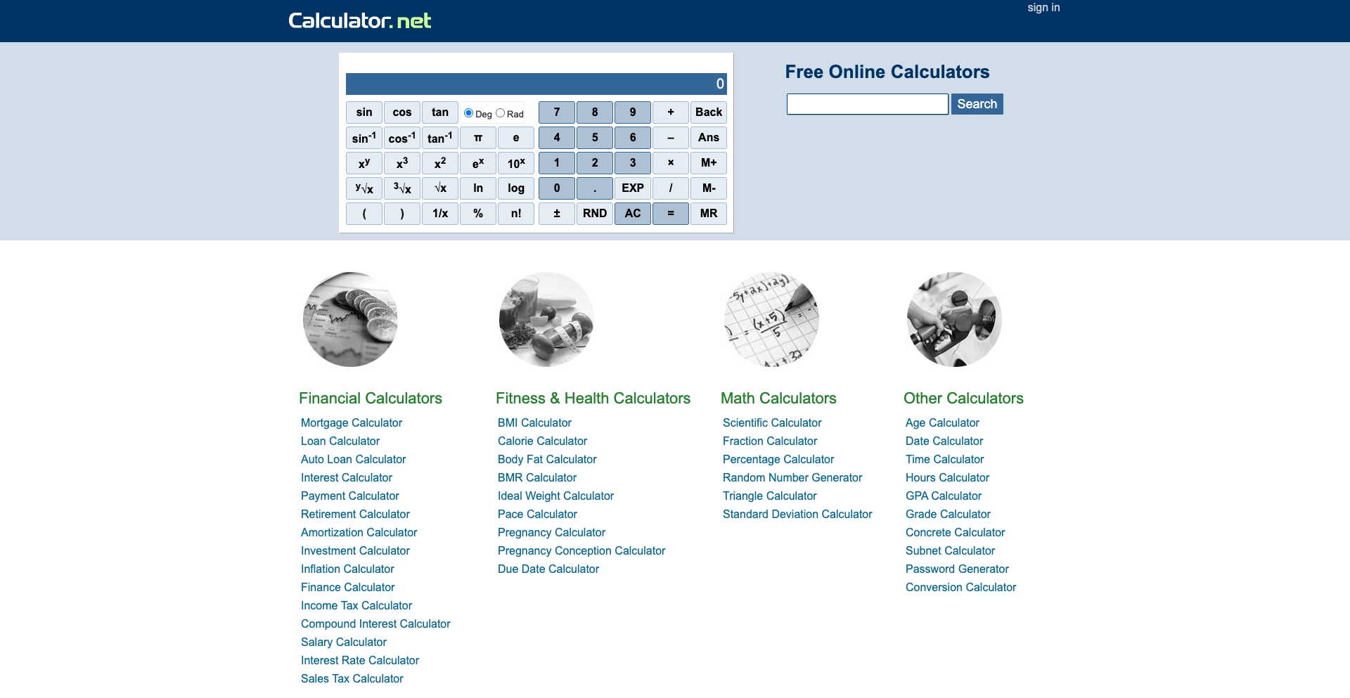 Calculator ai-generated programmatic SEO template - 10K+ monthly traffic