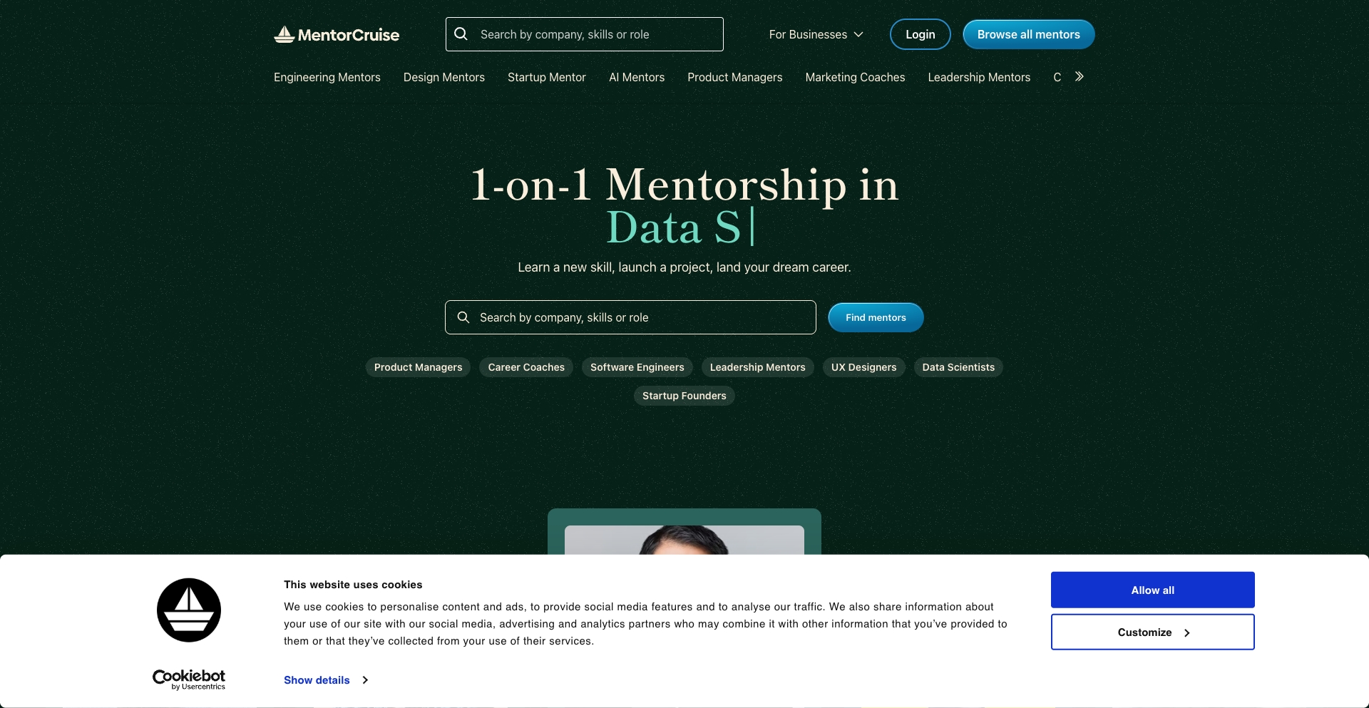 MentorCruise profession-skill programmatic SEO template - 44K+ monthly traffic